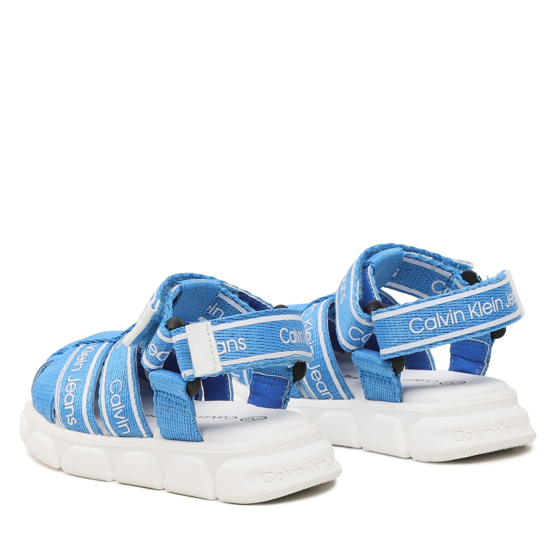 Calvin Klein Jeans Sandály Sandal V1B2-80608-0034 M Modrá - Pepit.cz