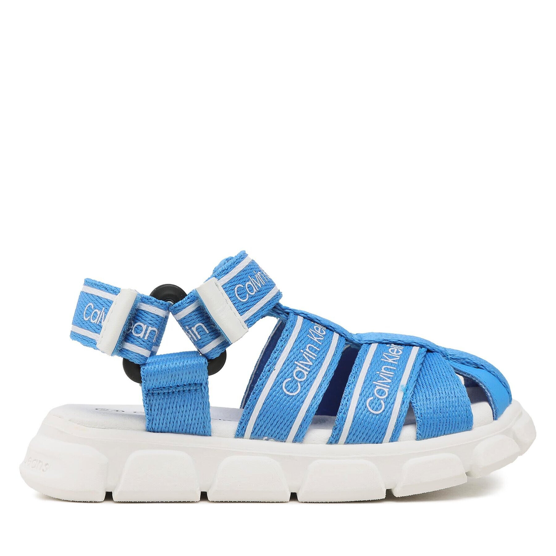 Calvin Klein Jeans Sandály Sandal V1B2-80608-0034 S Modrá - Pepit.cz