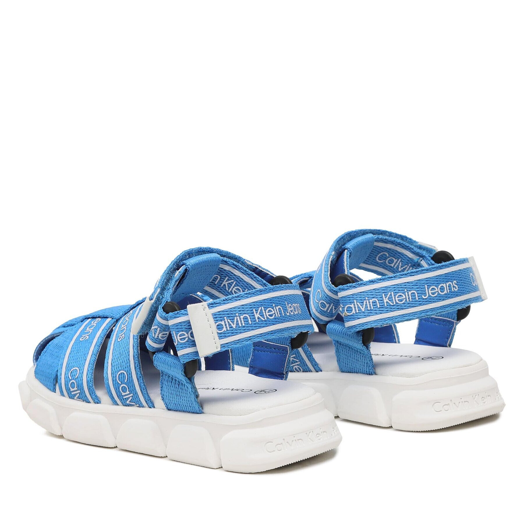 Calvin Klein Jeans Sandály Sandal V1B2-80608-0034 S Modrá - Pepit.cz