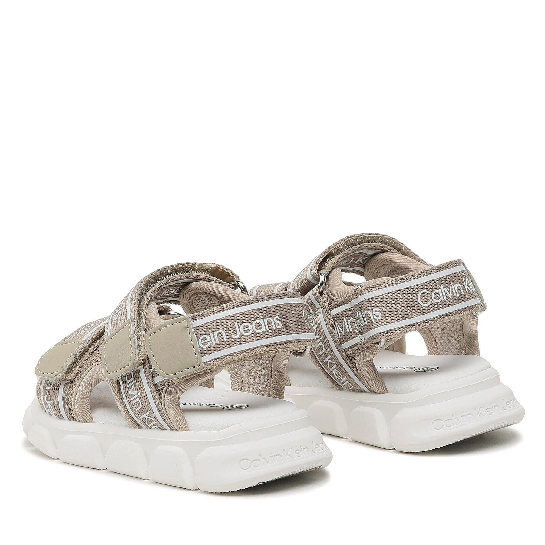 Calvin Klein Jeans Sandály Velcro Sandal V1B2-80610-0211 M Béžová - Pepit.cz