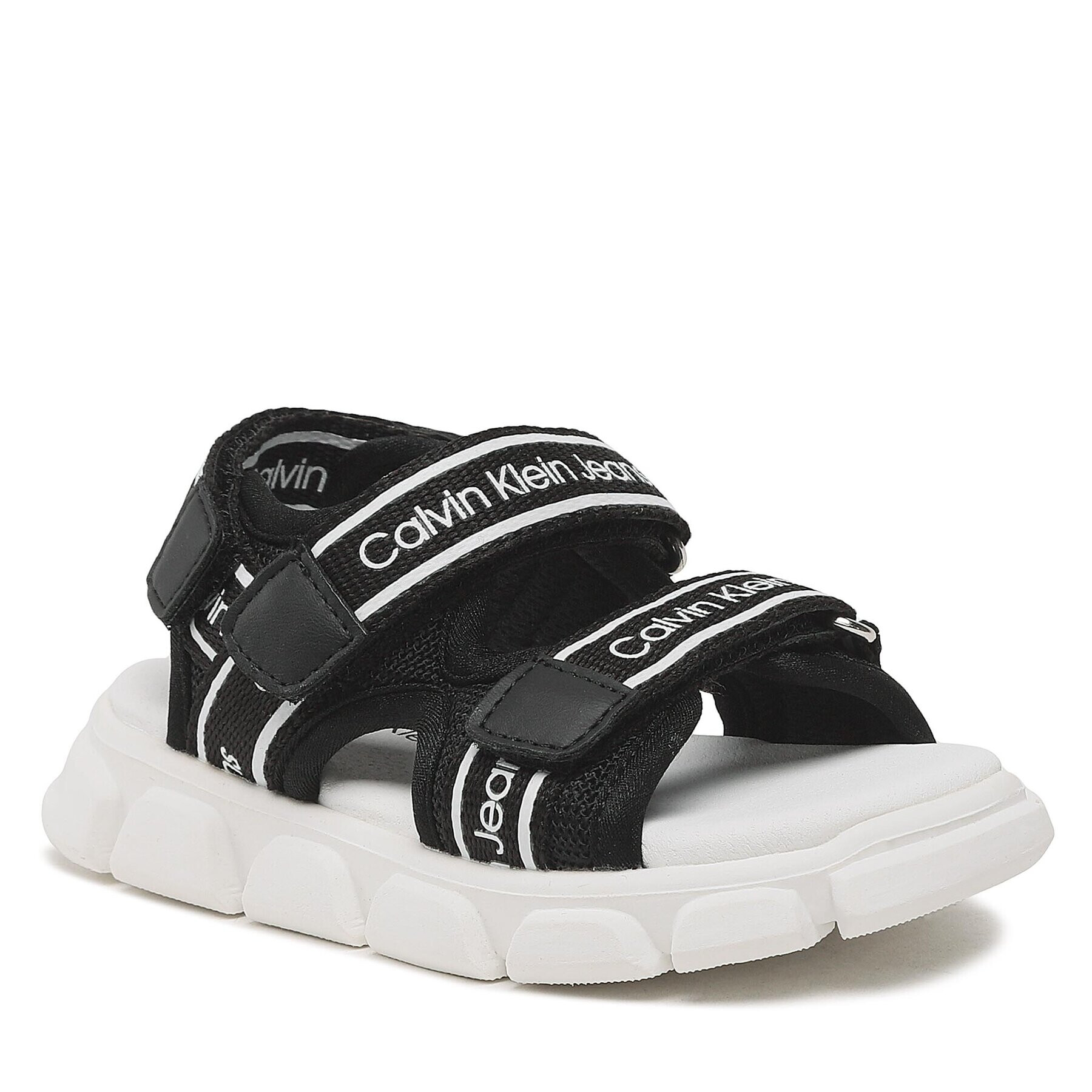 Calvin Klein Jeans Sandály Velcro Sandal V1B2-80610-0211 S Černá - Pepit.cz