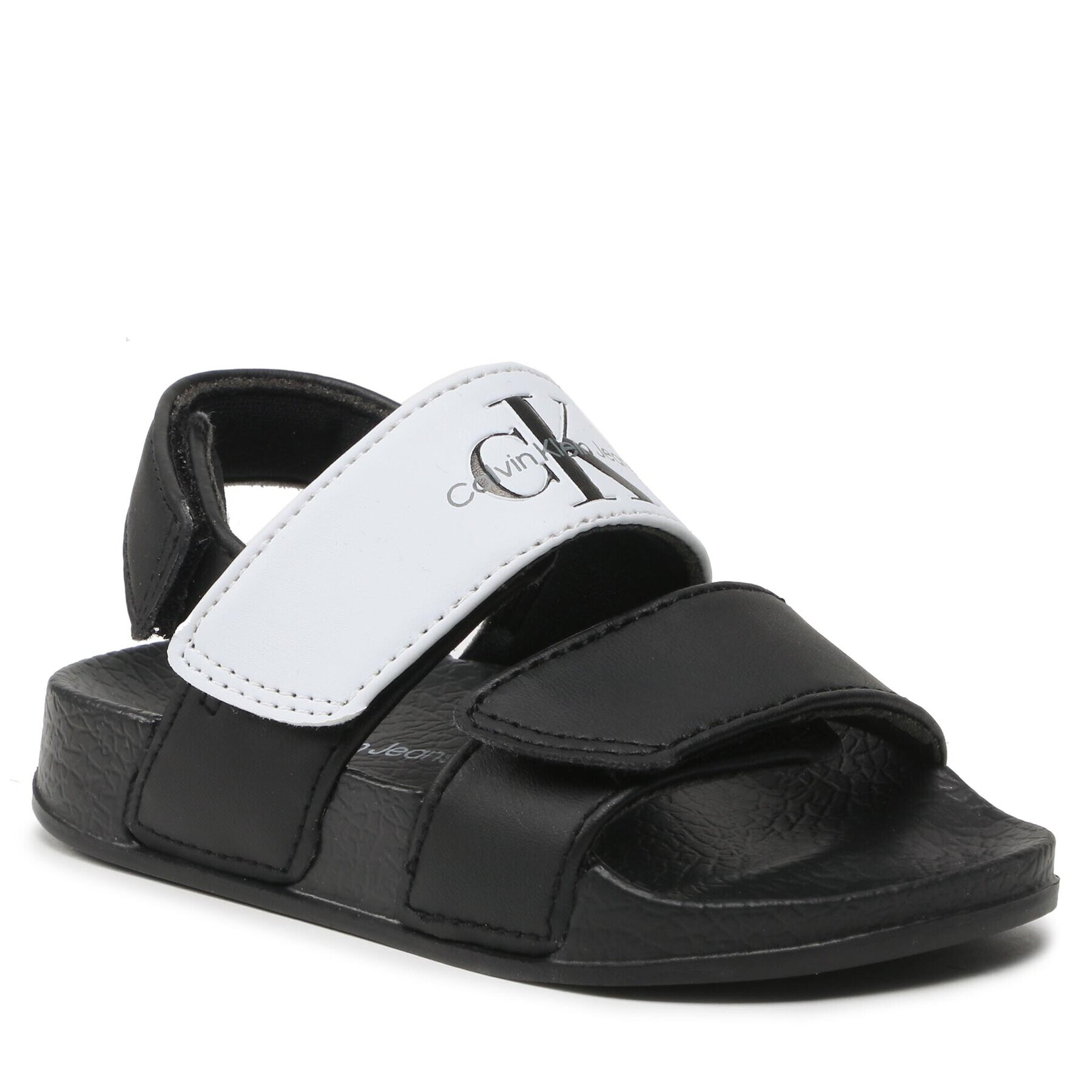 Calvin Klein Jeans Sandály Velcro Sandal V1B2-80627-1172 M Černá - Pepit.cz