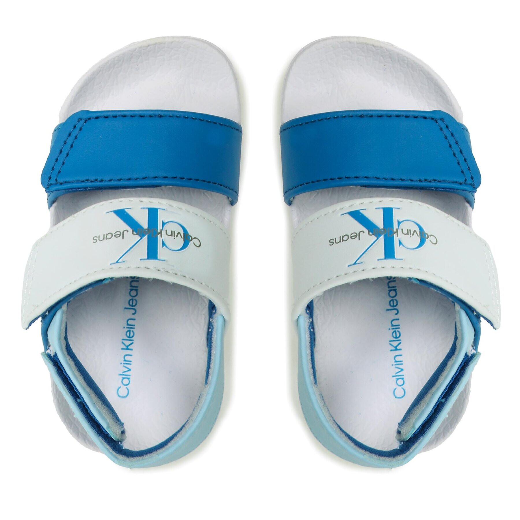 Calvin Klein Jeans Sandály Velcro Sandal V1B2-80627-1172 M Modrá - Pepit.cz