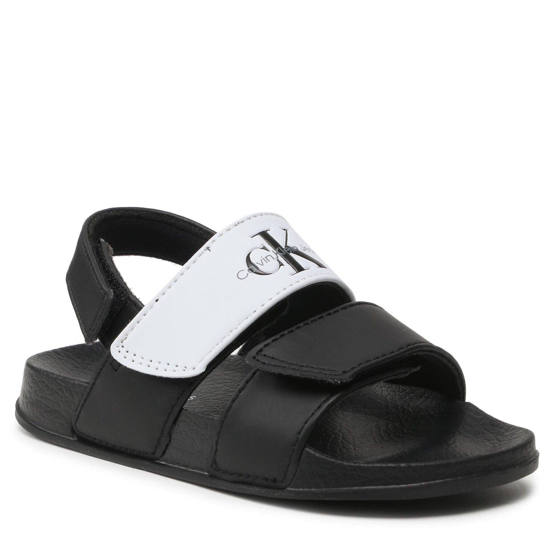 Calvin Klein Jeans Sandály Velcro Sandal V1B2-80627-1172 S Černá - Pepit.cz