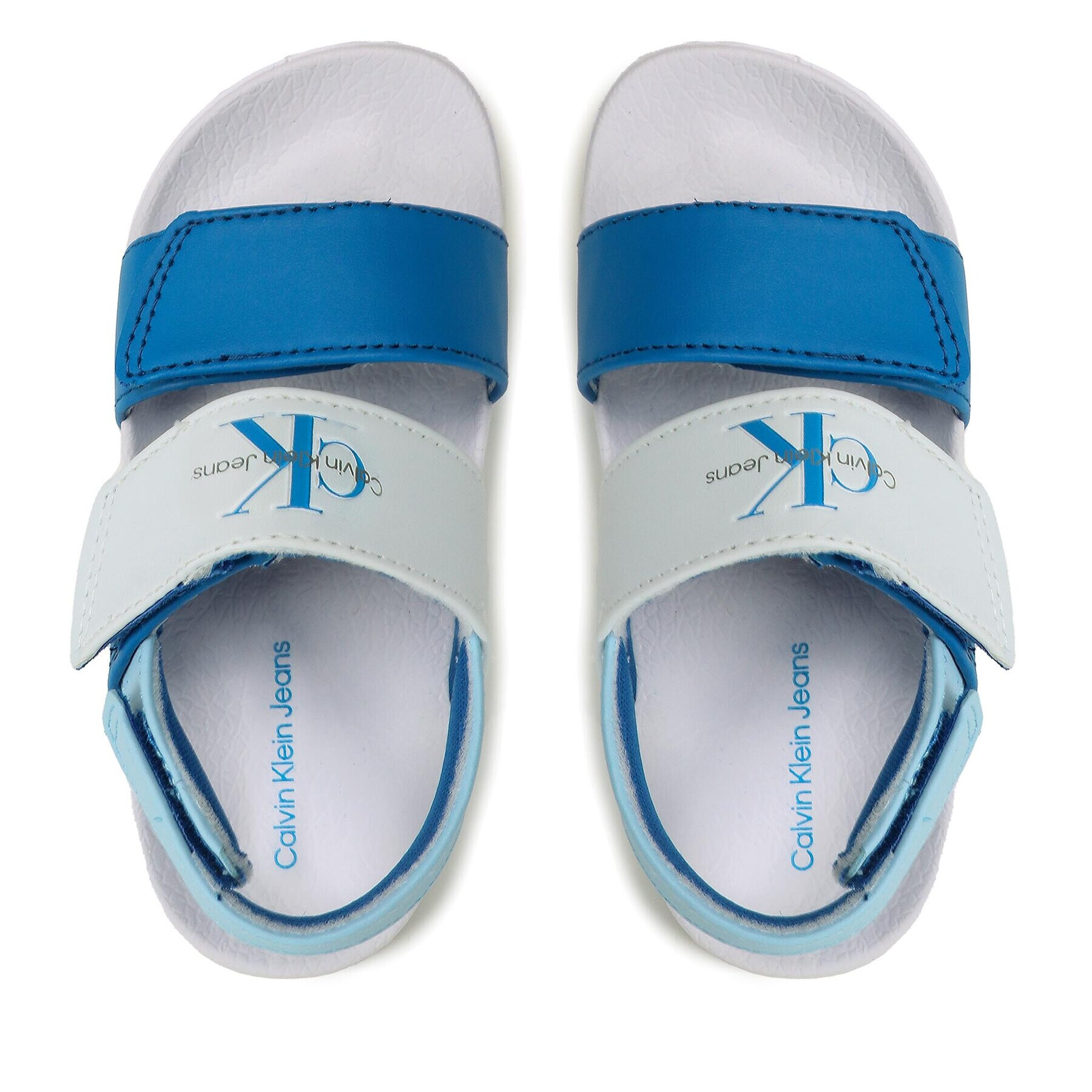 Calvin Klein Jeans Sandály Velcro Sandal V1B2-80627-1172 S Modrá - Pepit.cz