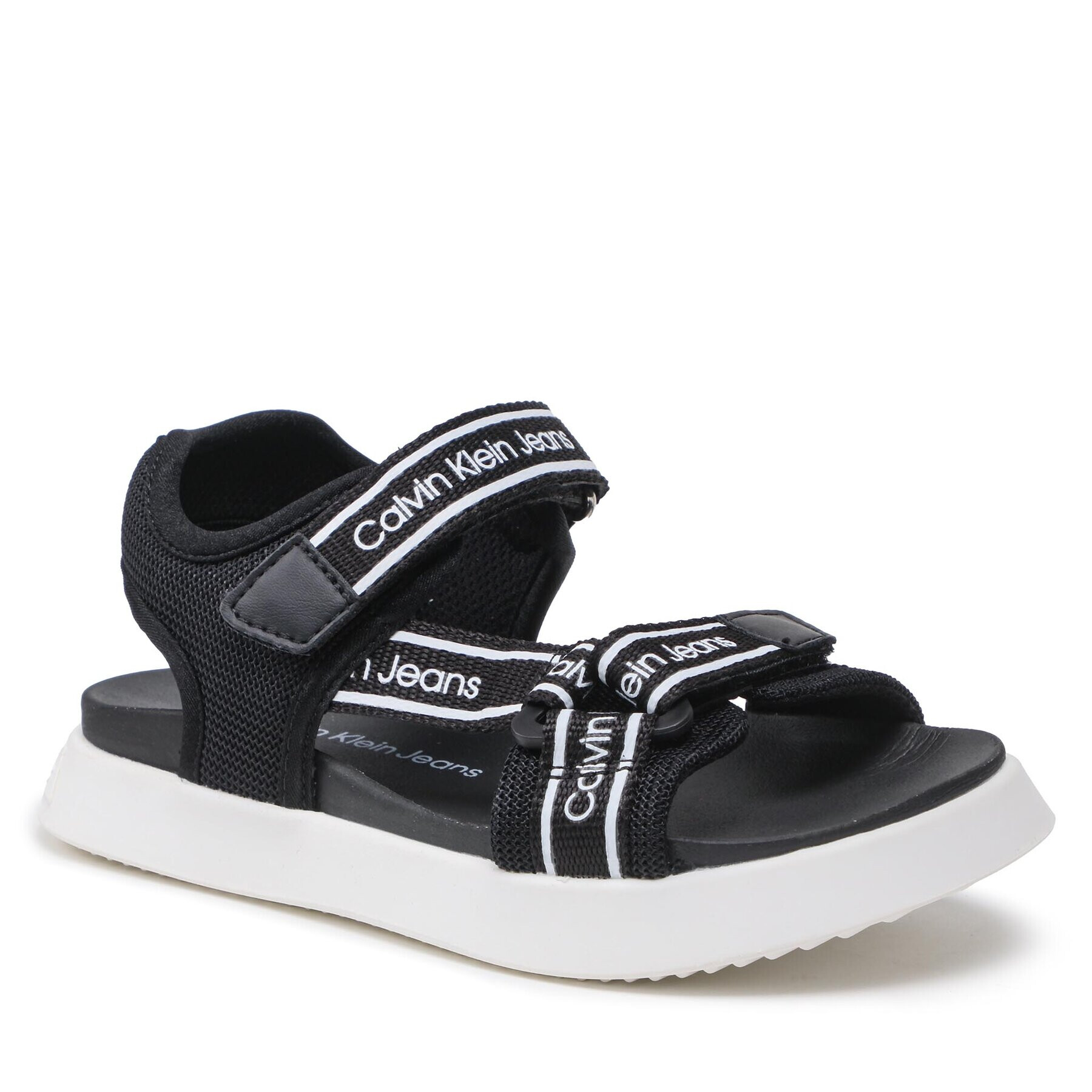 Calvin Klein Jeans Sandály Velcro Sandal V3B2-80619-0034 M Černá - Pepit.cz