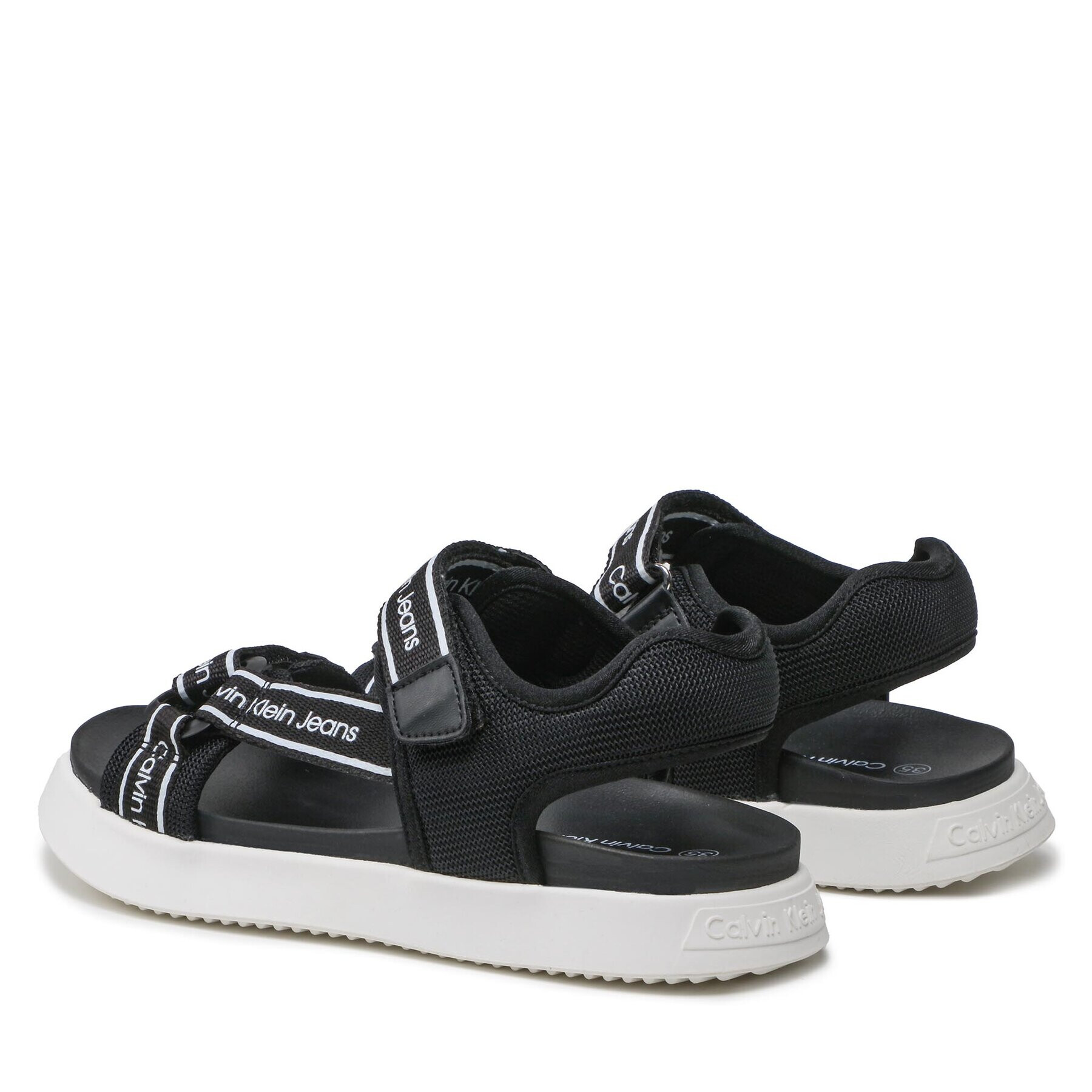 Calvin Klein Jeans Sandály Velcro V3B2-80619-0034 S Černá - Pepit.cz