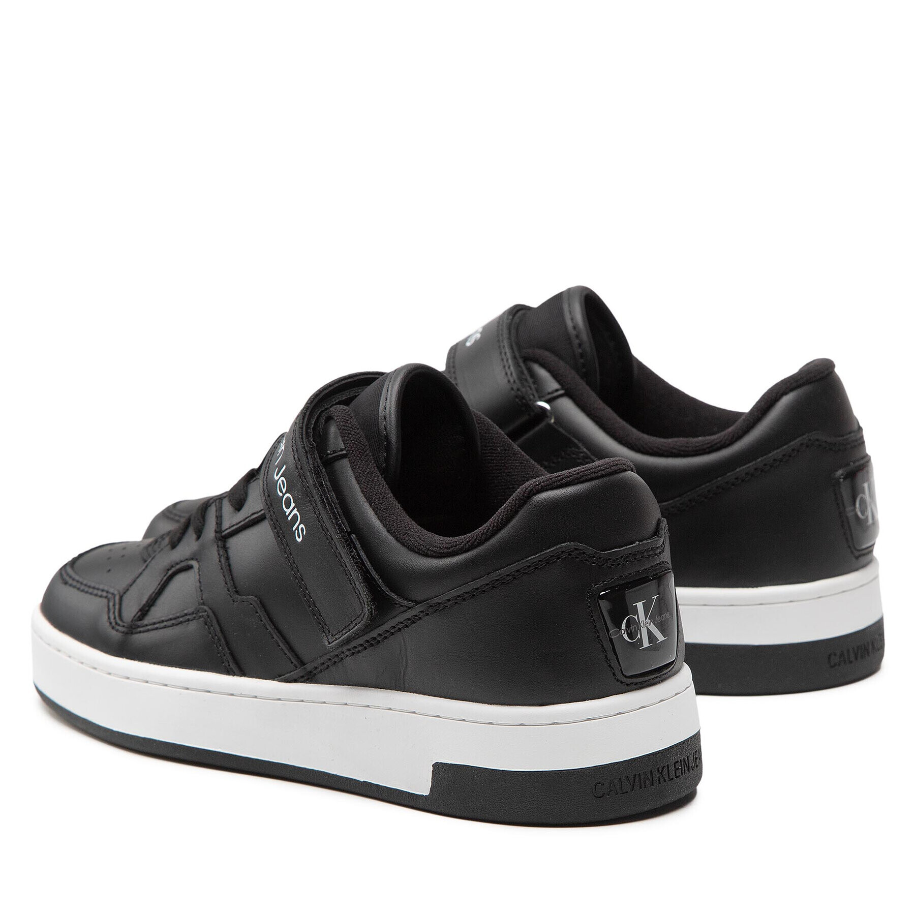 Calvin Klein Jeans Sneakersy Basket Cupsole Lace YW0YW00779 Černá - Pepit.cz