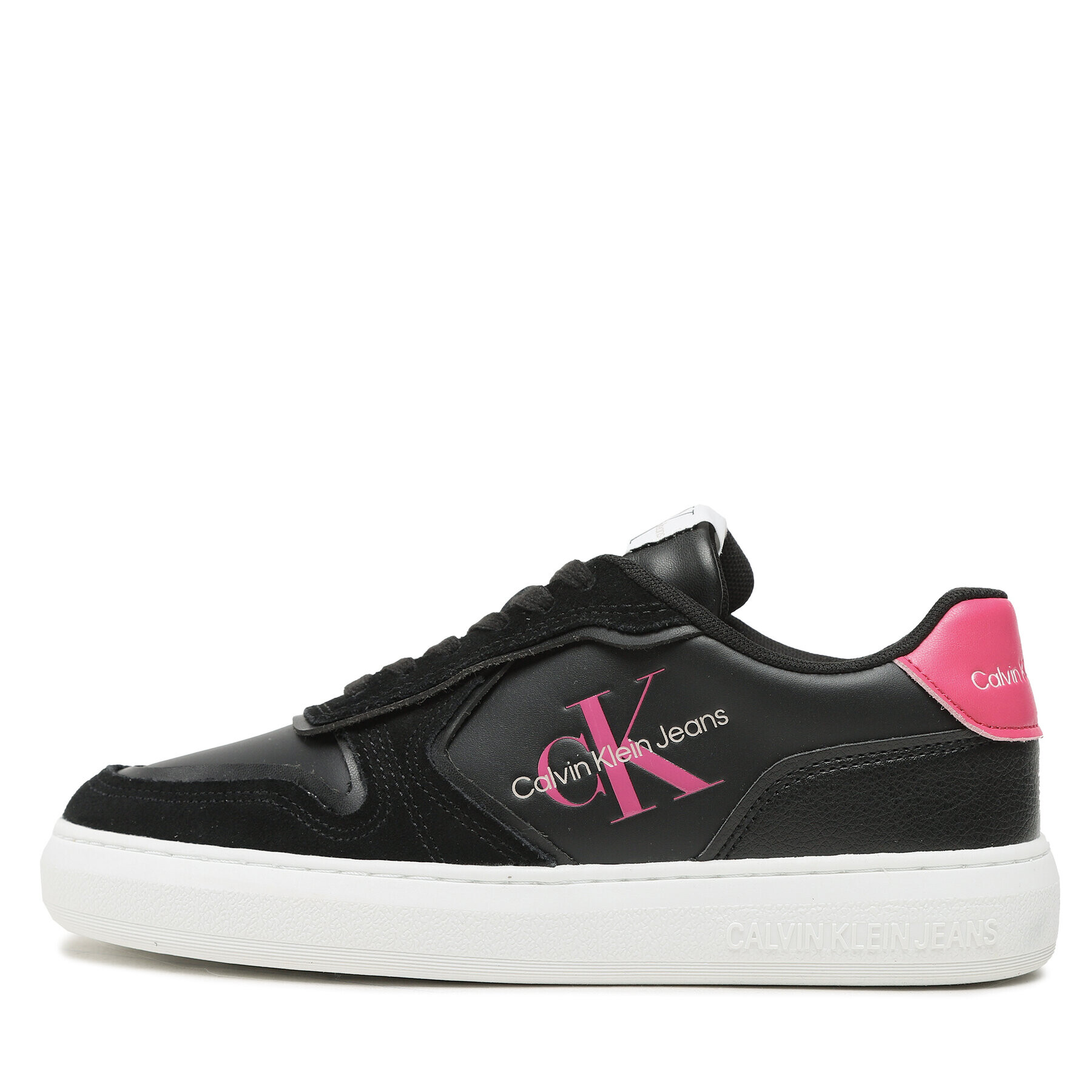 Calvin Klein Jeans Sneakersy Casual Cupsole Irregular Lines W YW0YW00913 Černá - Pepit.cz