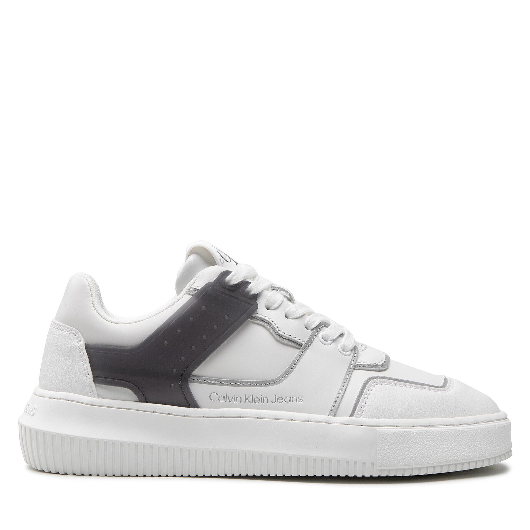 Calvin Klein Jeans Sneakersy Chunky Cupsole Laceup Low Tpu M YW0YW00812 Bílá - Pepit.cz