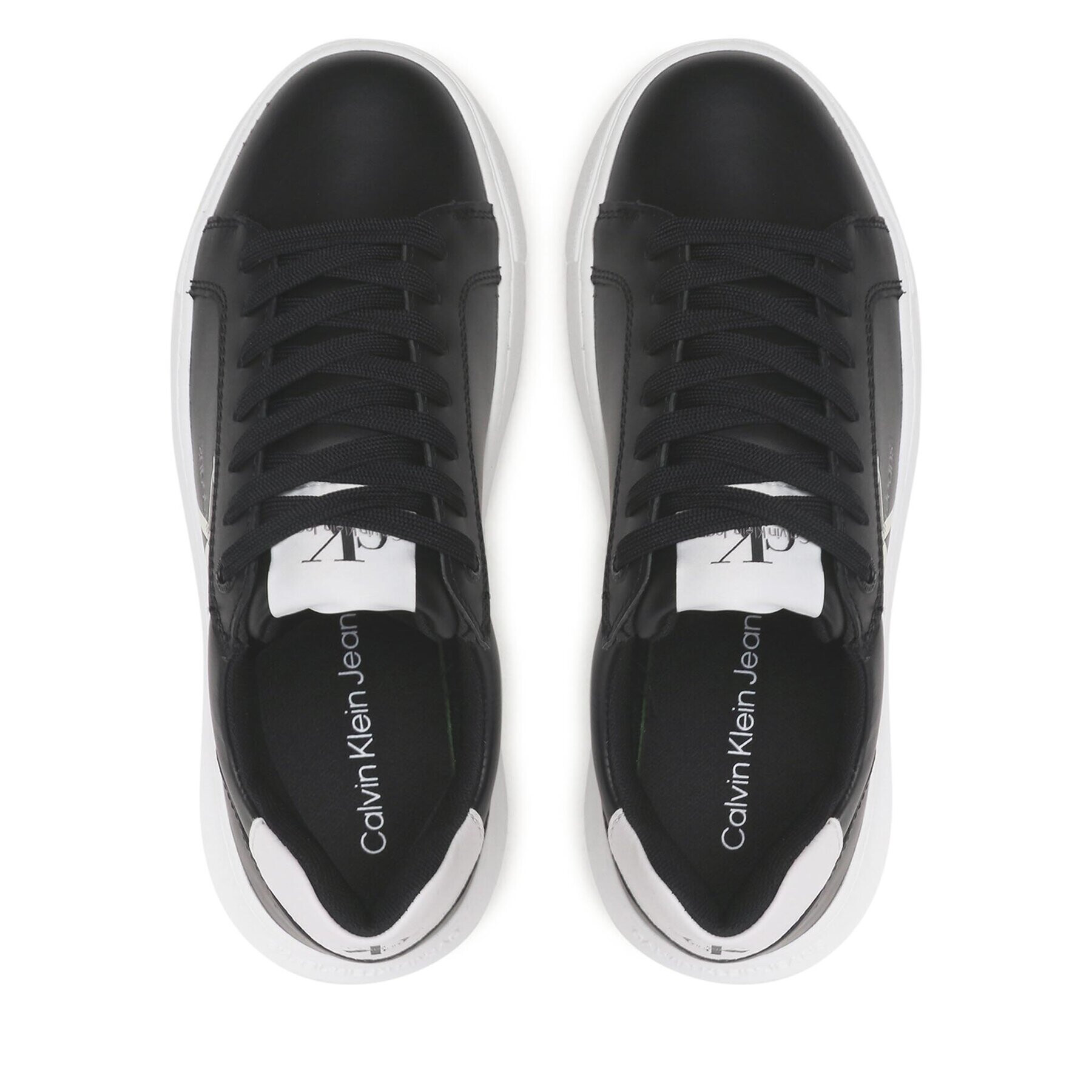 Calvin Klein Jeans Sneakersy Chunky Cupsole Monologo W YW0YW00823 Černá - Pepit.cz