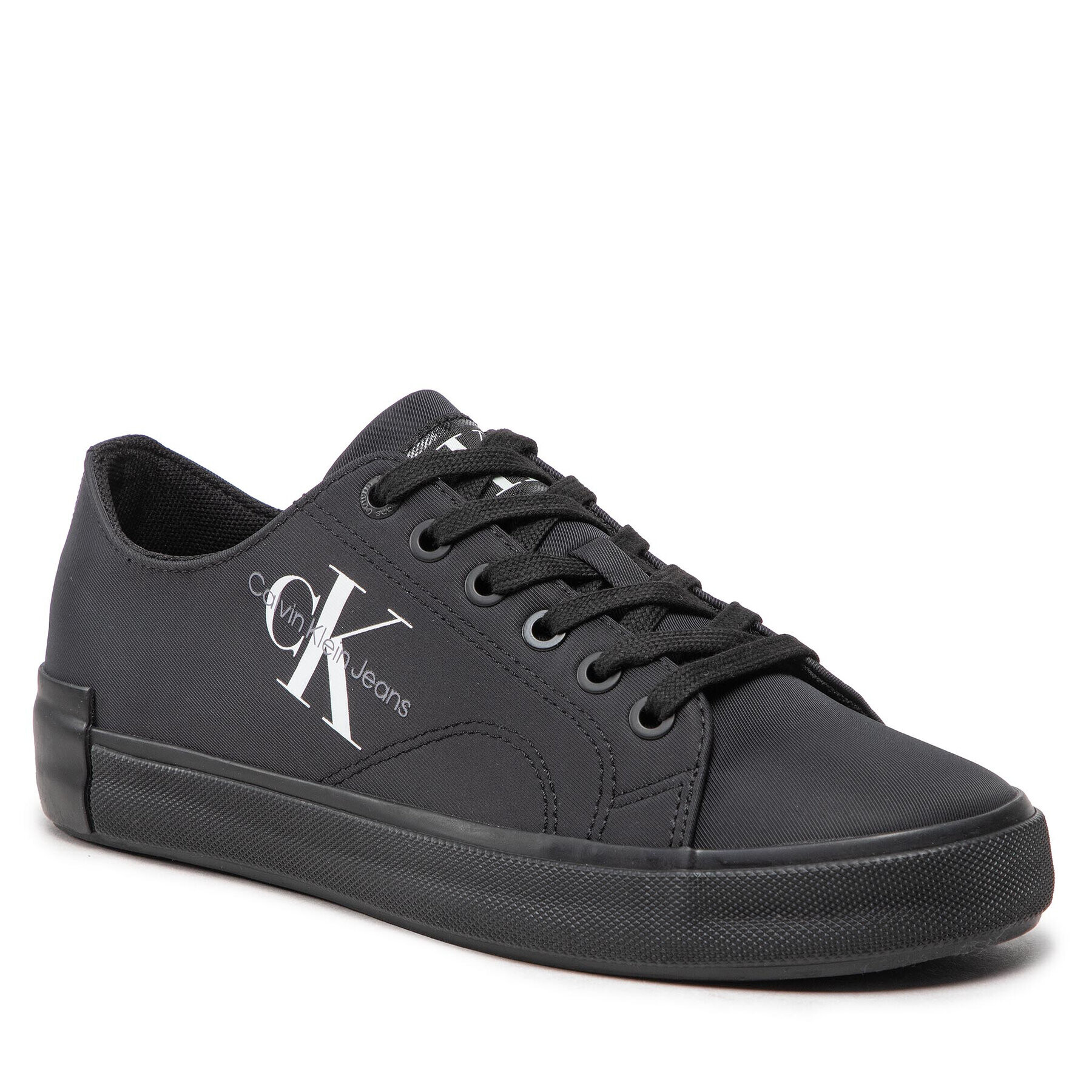 Calvin Klein Jeans Sneakersy Ess Vulcanized Laceup Low Ny YW0YW00756 Černá - Pepit.cz