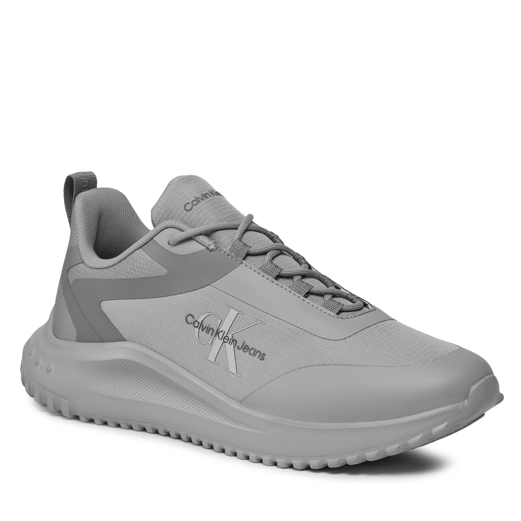 Calvin Klein Jeans Sneakersy Eva Runner Low Lace Ml Mix YM0YM00968 Bílá - Pepit.cz