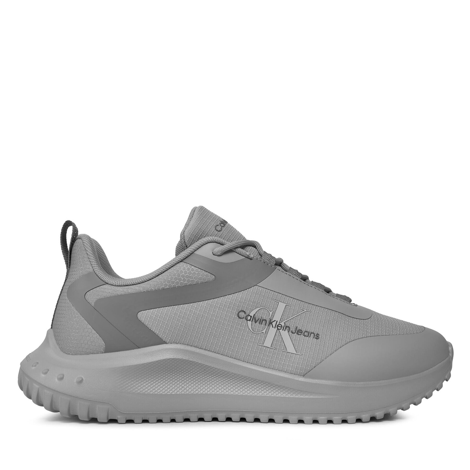 Calvin Klein Jeans Sneakersy Eva Runner Low Lace Ml Mix YM0YM00968 Bílá - Pepit.cz