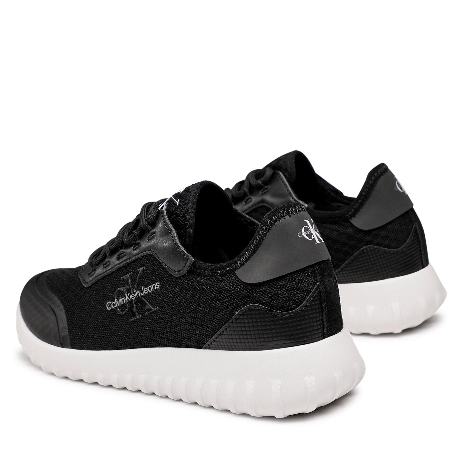 Calvin Klein Jeans Sneakersy Eva Runner Monologo W YW0YW00885 Černá - Pepit.cz