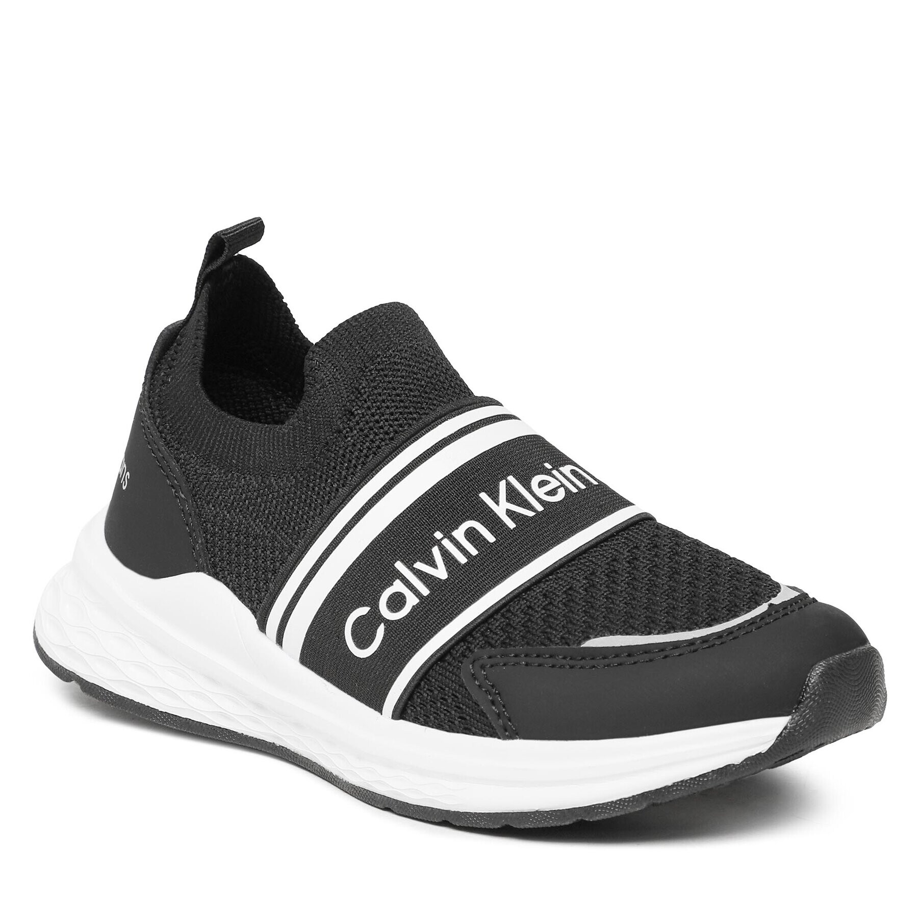 Calvin Klein Jeans Sneakersy Low Cut Easy-On Sneaker V3B9-80594-0308 Černá - Pepit.cz