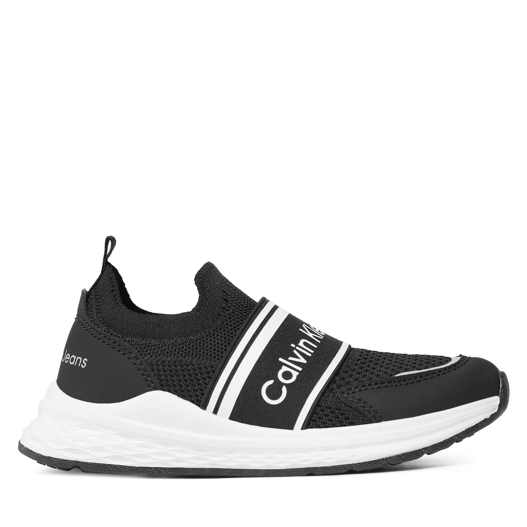 Calvin Klein Jeans Sneakersy Low Cut Easy-On Sneaker V3B9-80594-0308 Černá - Pepit.cz