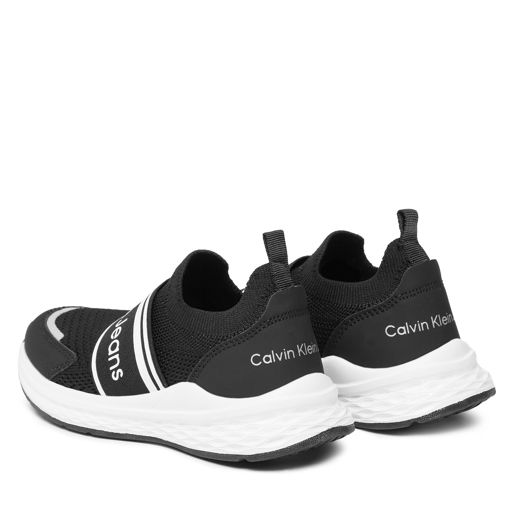 Calvin Klein Jeans Sneakersy Low Cut Easy-On Sneaker V3B9-80594-0308 Černá - Pepit.cz