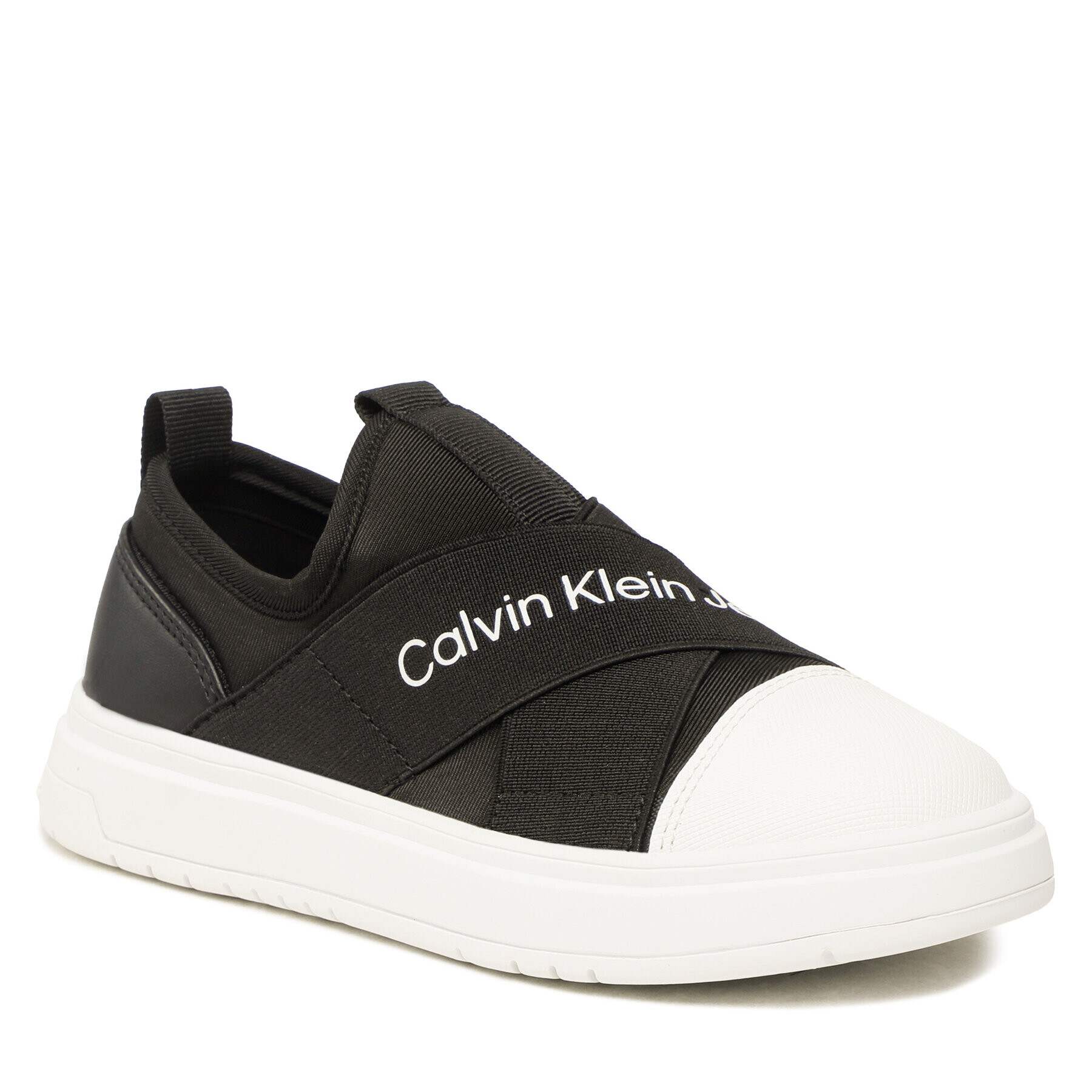 Calvin Klein Jeans Sneakersy Low Cut Easy-On Sneaker V3X9-80560-1231 M Černá - Pepit.cz