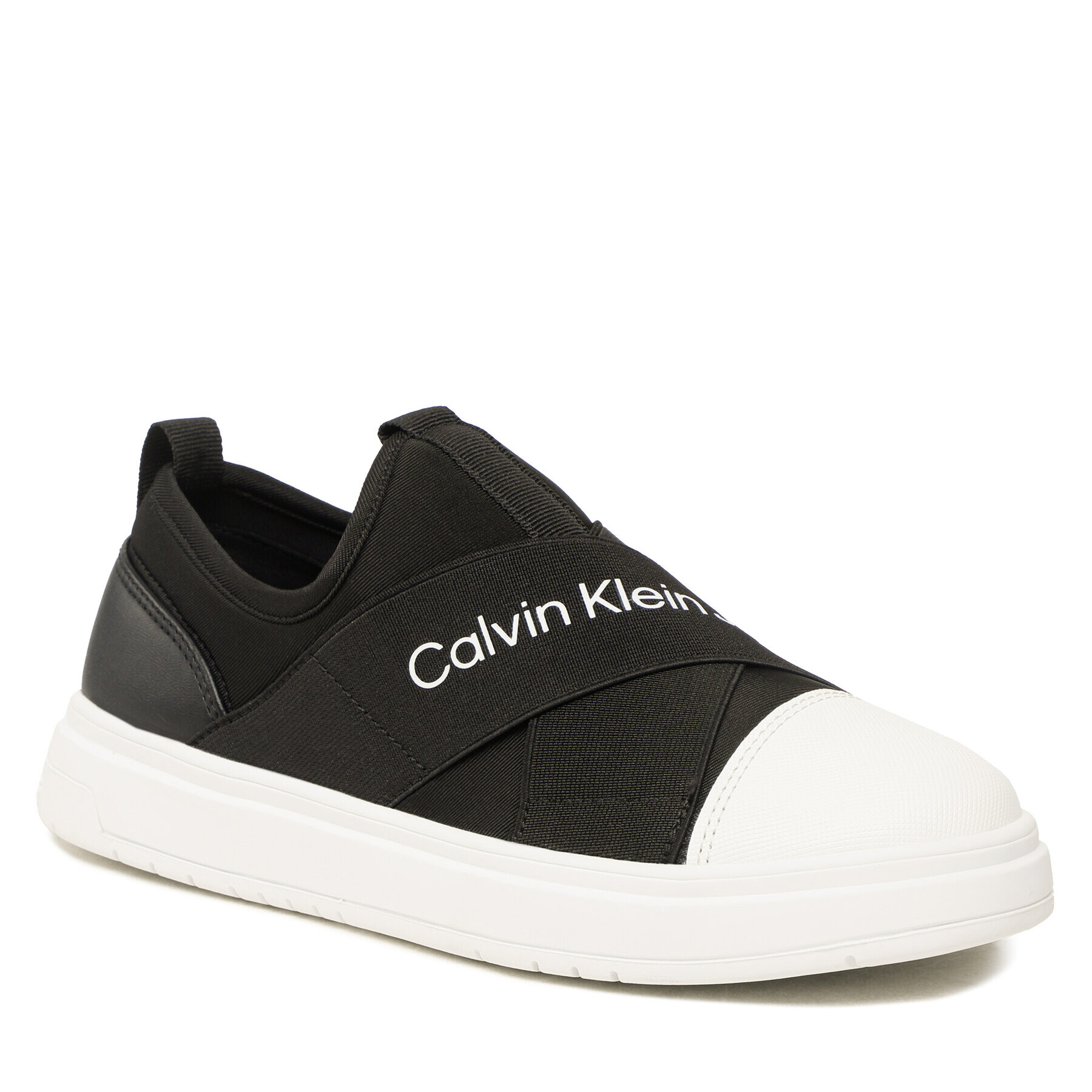 Calvin Klein Jeans Sneakersy Low Cut Easy-On Sneaker V3X9-80560-1231 S Černá - Pepit.cz