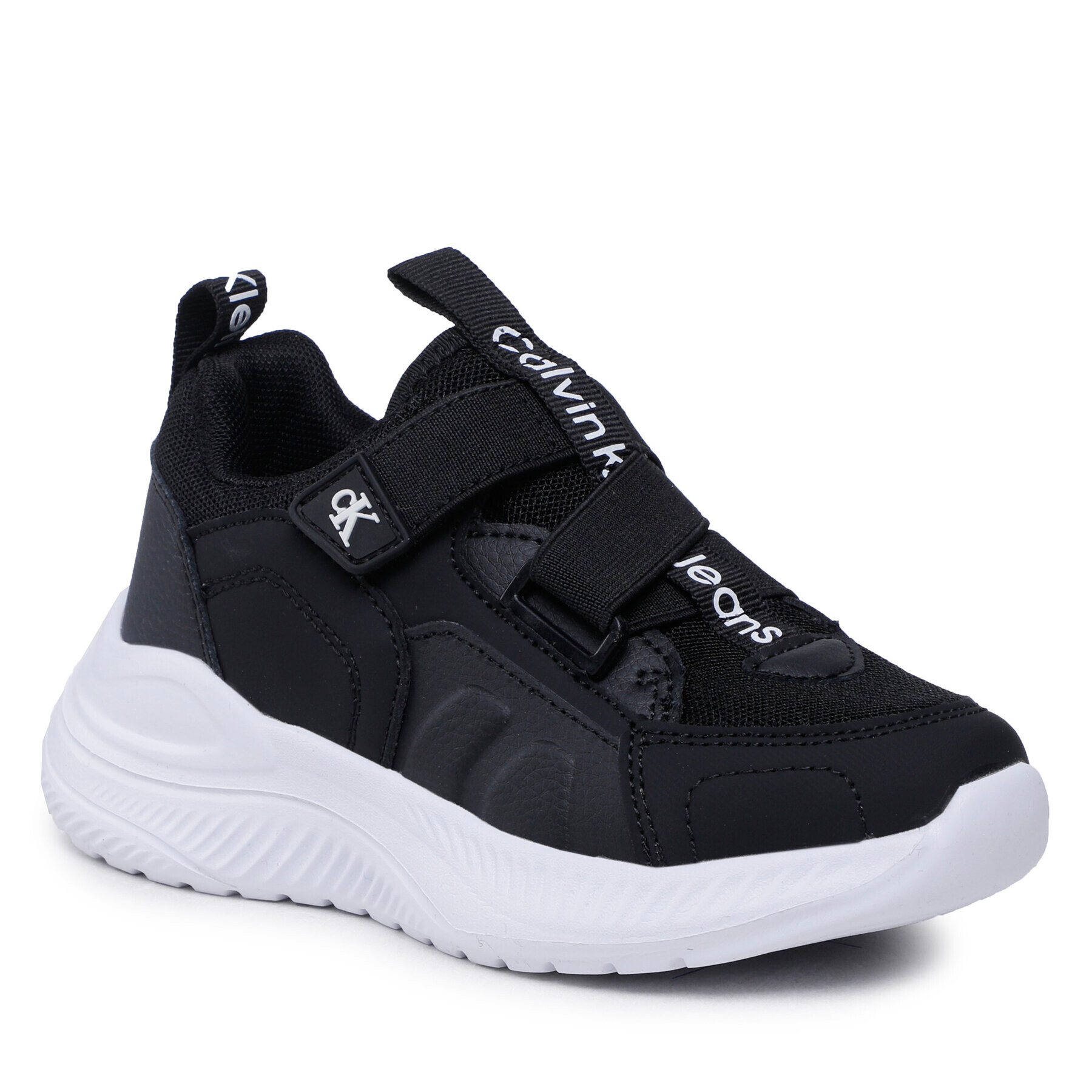 Calvin Klein Jeans Sneakersy Low Cut Easy-On Sneaker V3X9-80598-1594 M Černá - Pepit.cz