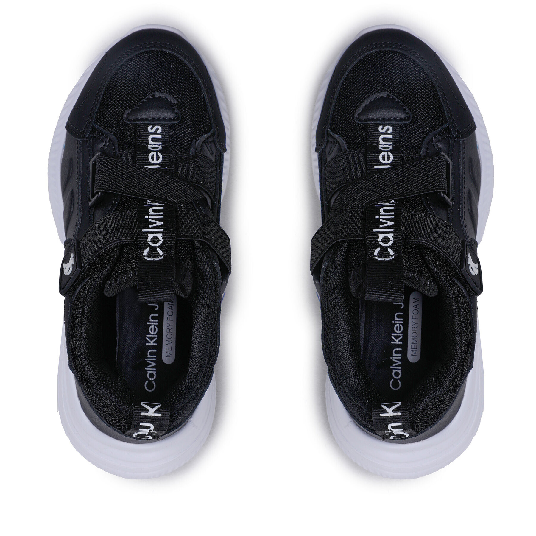 Calvin Klein Jeans Sneakersy Low Cut Easy-On Sneaker V3X9-80598-1594 M Černá - Pepit.cz