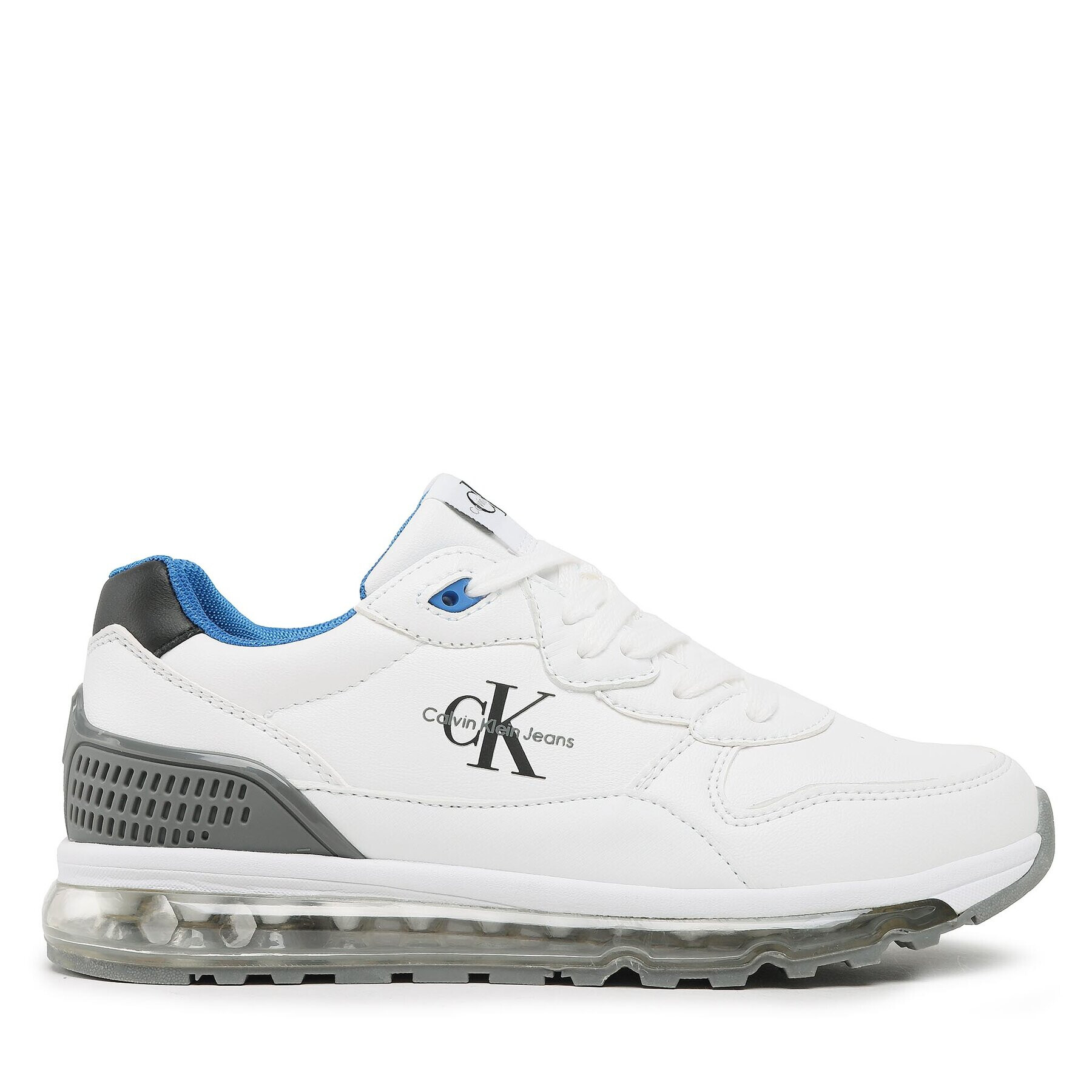 Calvin Klein Jeans Sneakersy Low Cut Lace-Up Sneaker V3B9-80388-0289 M Bílá - Pepit.cz