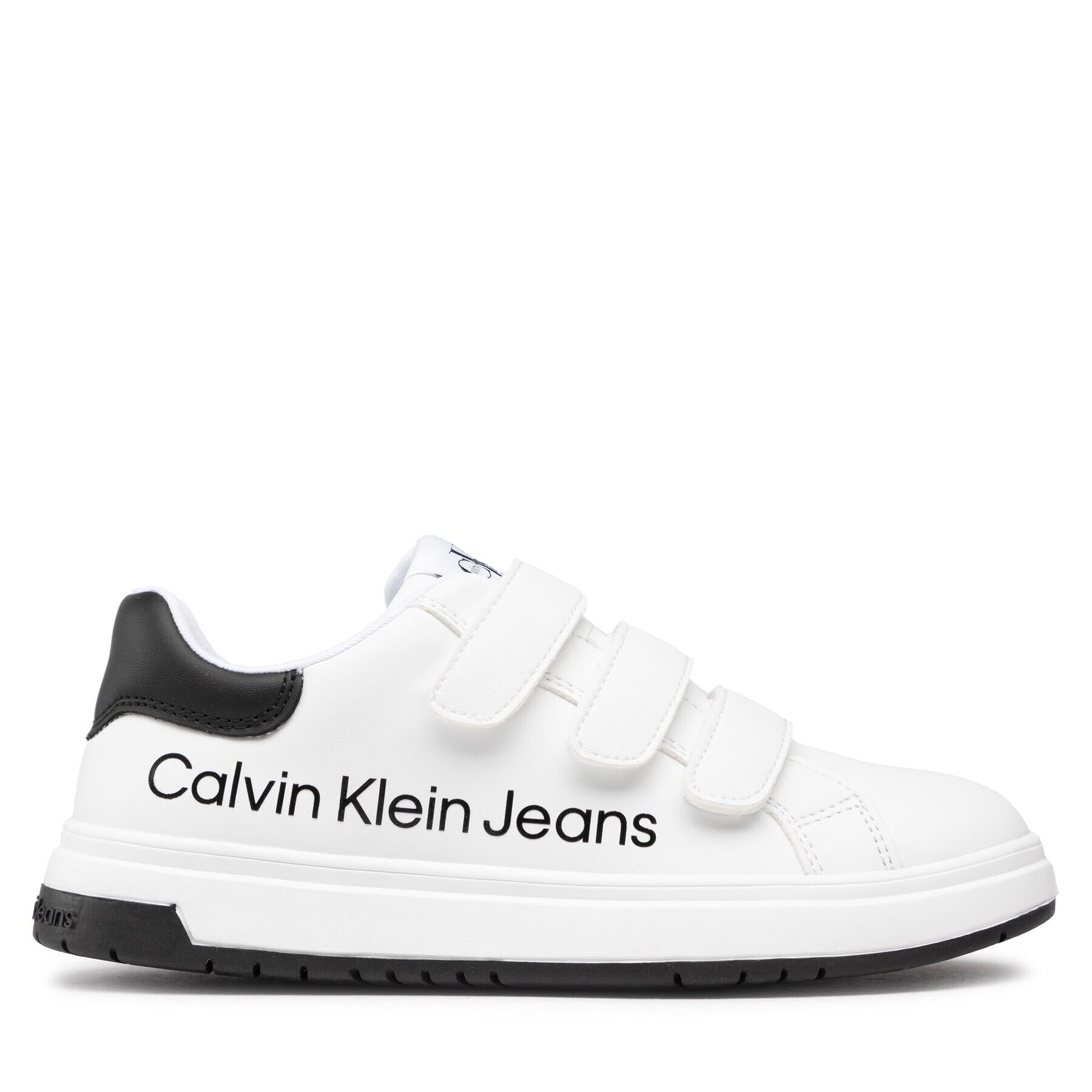 Calvin Klein Jeans Sneakersy Low Cut Lace-Up Sneaker V3X9-80335-1355 S Bílá - Pepit.cz