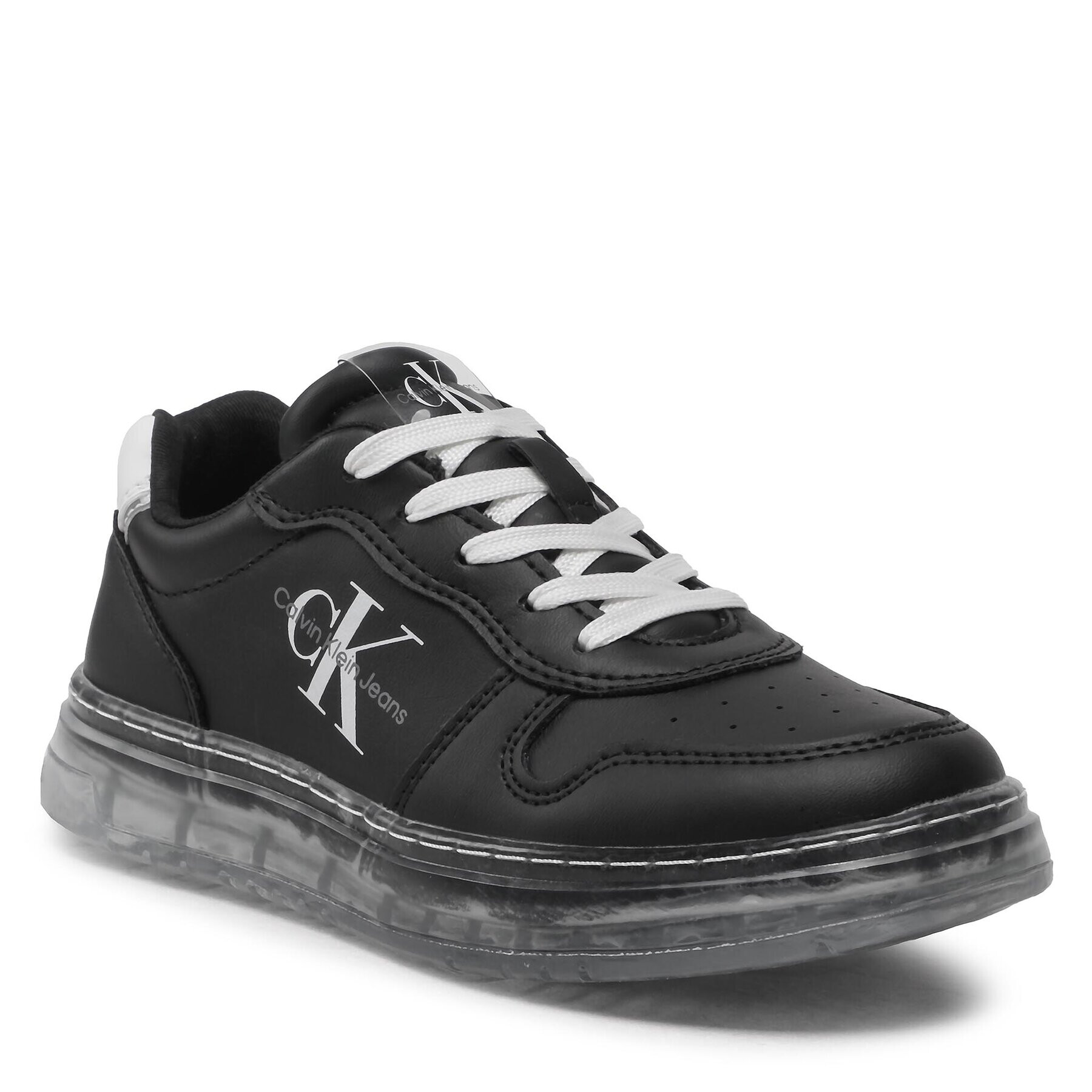 Calvin Klein Jeans Sneakersy Low Cut Lace-Up Sneaker V3X9-80554-1355 M Černá - Pepit.cz