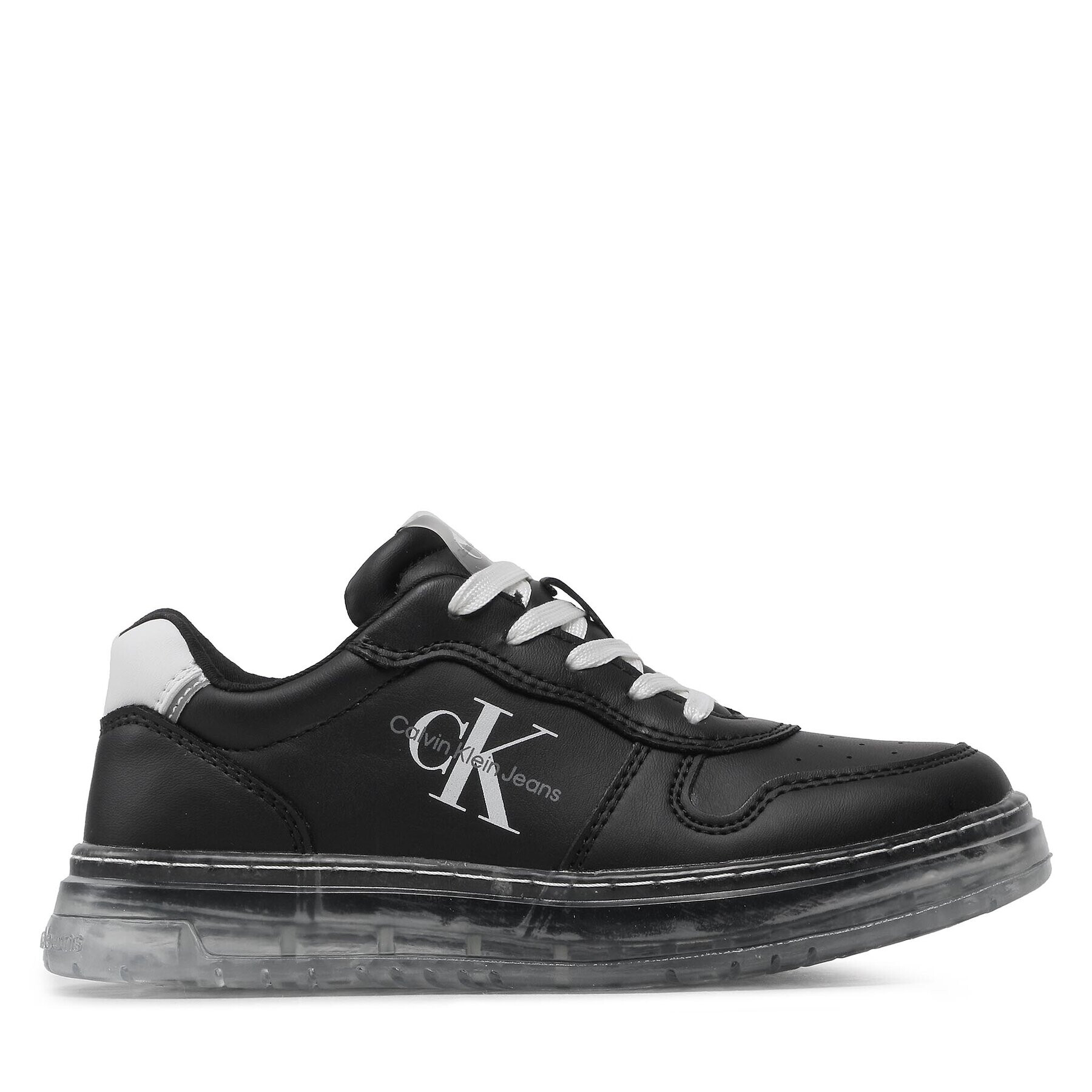 Calvin Klein Jeans Sneakersy Low Cut Lace-Up Sneaker V3X9-80554-1355 M Černá - Pepit.cz