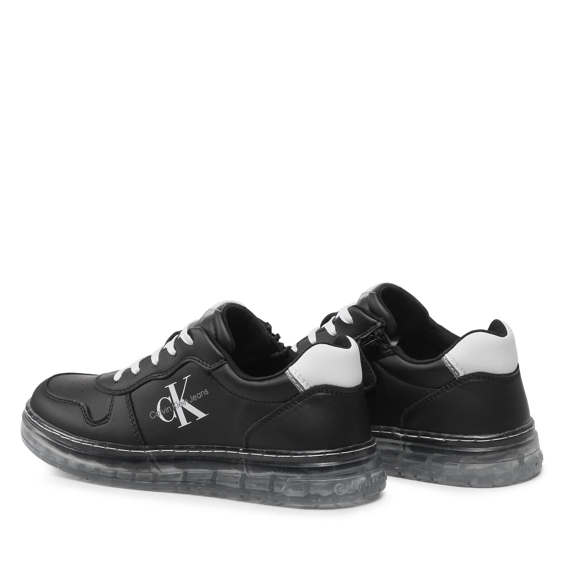 Calvin Klein Jeans Sneakersy Low Cut Lace-Up Sneaker V3X9-80554-1355 M Černá - Pepit.cz