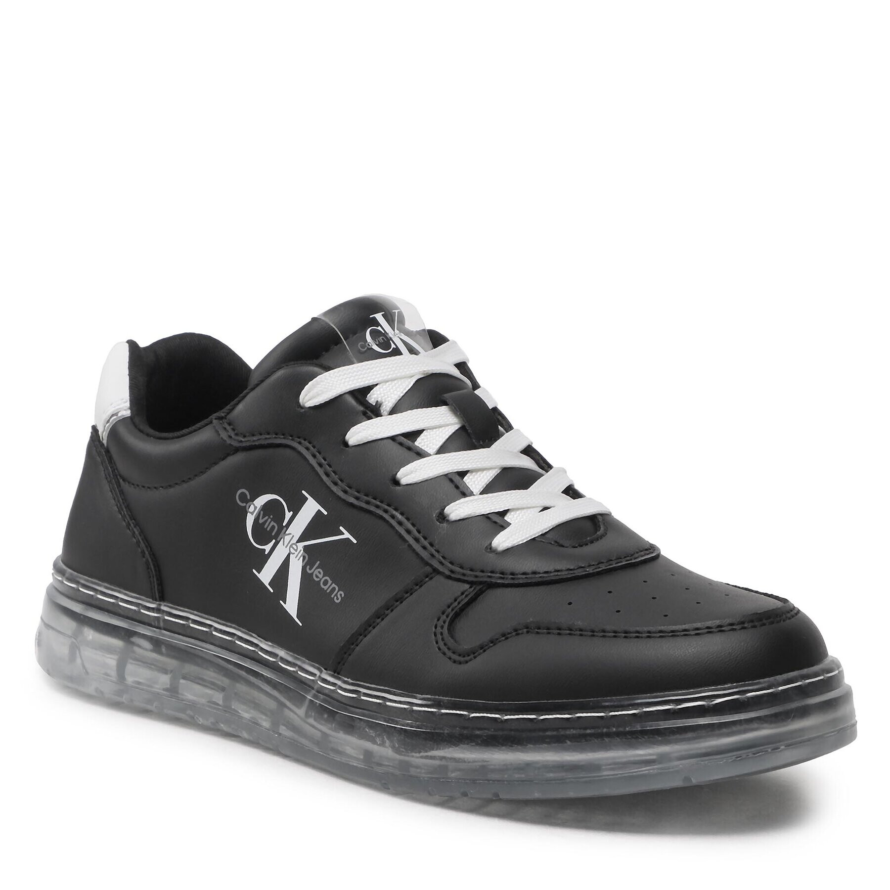 Calvin Klein Jeans Sneakersy Low Cut Lace-Up Sneaker V3X9-80554-1355 S Černá - Pepit.cz