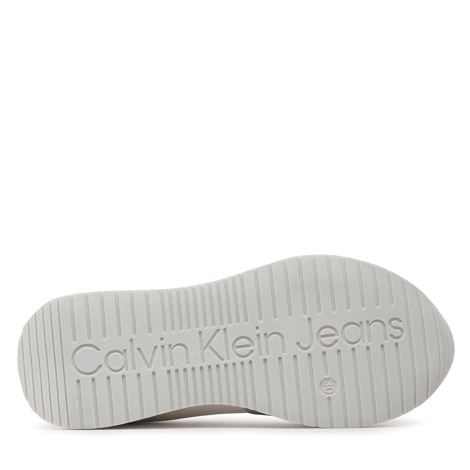 Calvin Klein Jeans Sneakersy Low Cut Lace-Up Sneaker V3X9-80580-1594 M Bílá - Pepit.cz