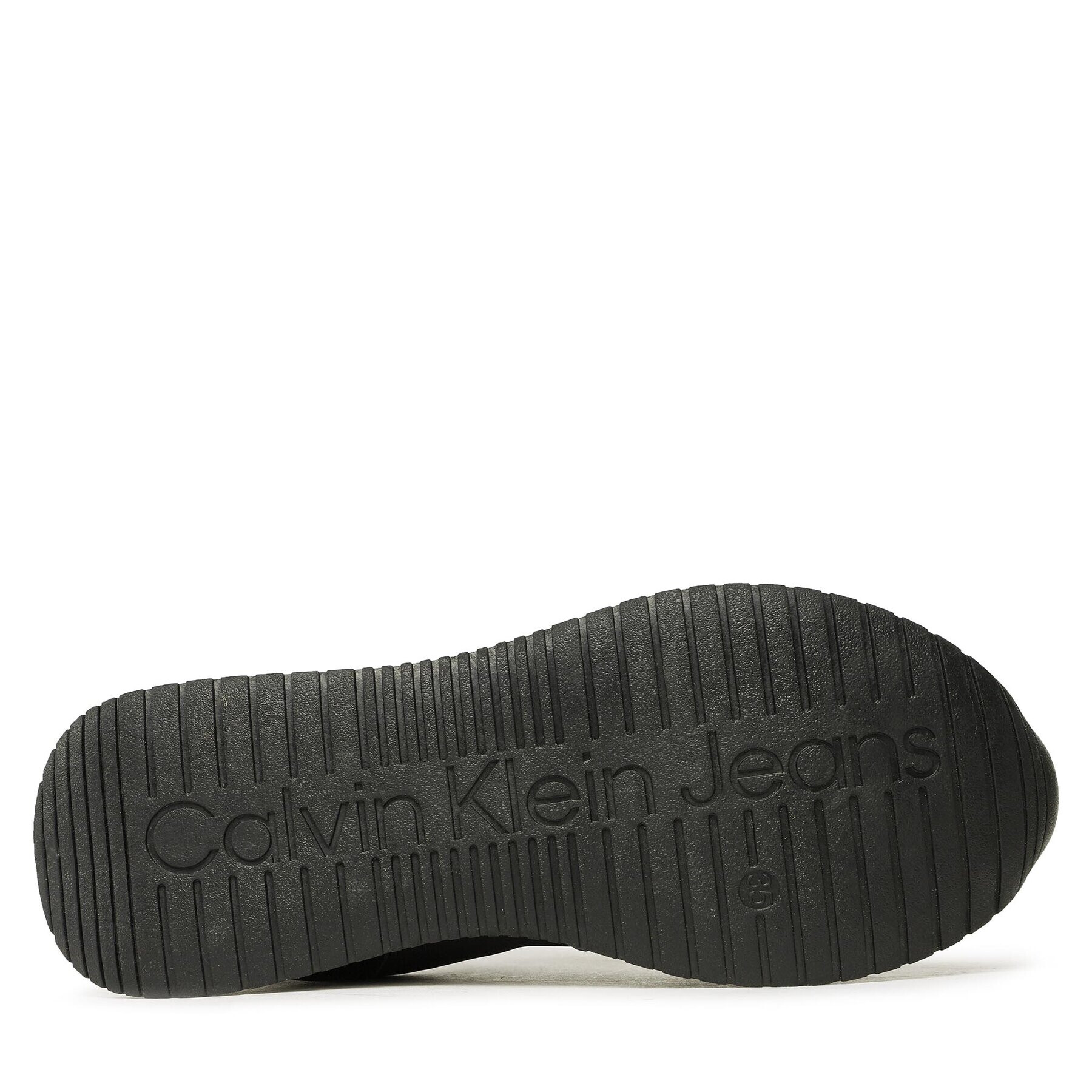 Calvin Klein Jeans Sneakersy Low Cut Lace-Up Sneaker V3X9-80580-1594 S Černá - Pepit.cz