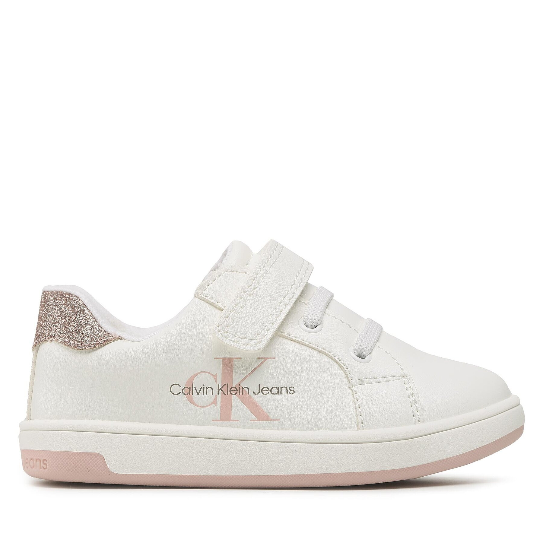 Calvin Klein Jeans Sneakersy Low Cut Lace-Up V1A9-80235-1439 Bílá - Pepit.cz