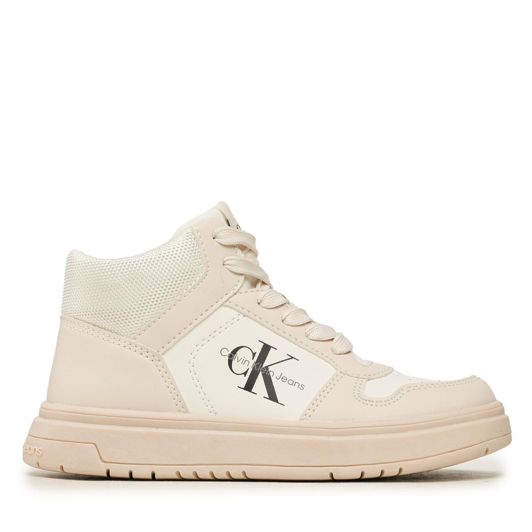 Calvin Klein Jeans Sneakersy Low Cut Lace-Up V3X9-80555-1355 M Béžová - Pepit.cz