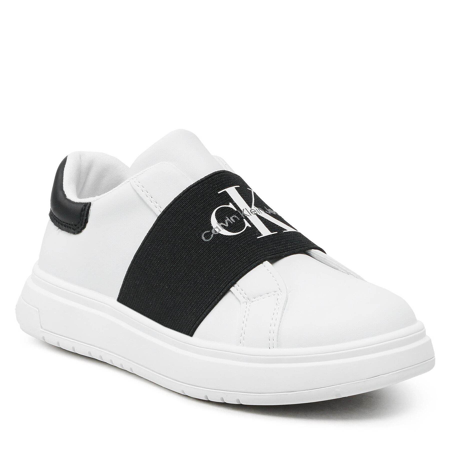 Calvin Klein Jeans Sneakersy Low Cut Sneaker V3X9-80558-1355 M Bílá - Pepit.cz