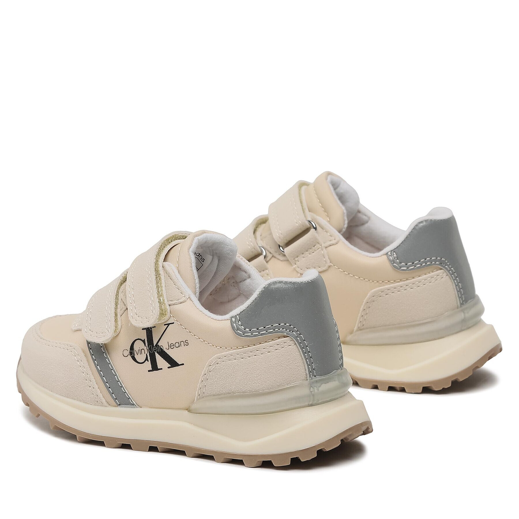 Calvin Klein Jeans Sneakersy Low Cut Valcero Sneaker V1B9-80574-1587 M Béžová - Pepit.cz