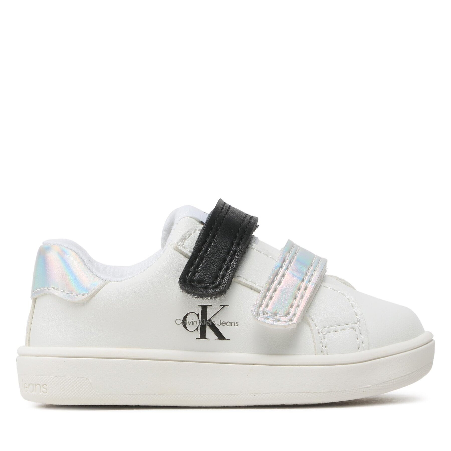 Calvin Klein Jeans Sneakersy Low Cut Velcro Sneaker -V1A9-80467-1355 M Bílá - Pepit.cz