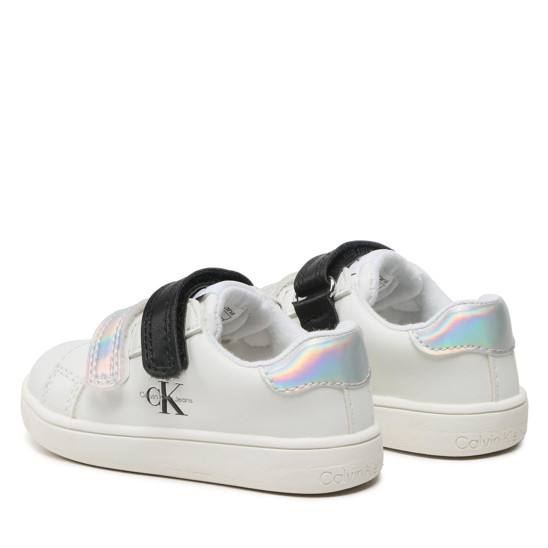 Calvin Klein Jeans Sneakersy Low Cut Velcro Sneaker -V1A9-80467-1355 M Bílá - Pepit.cz