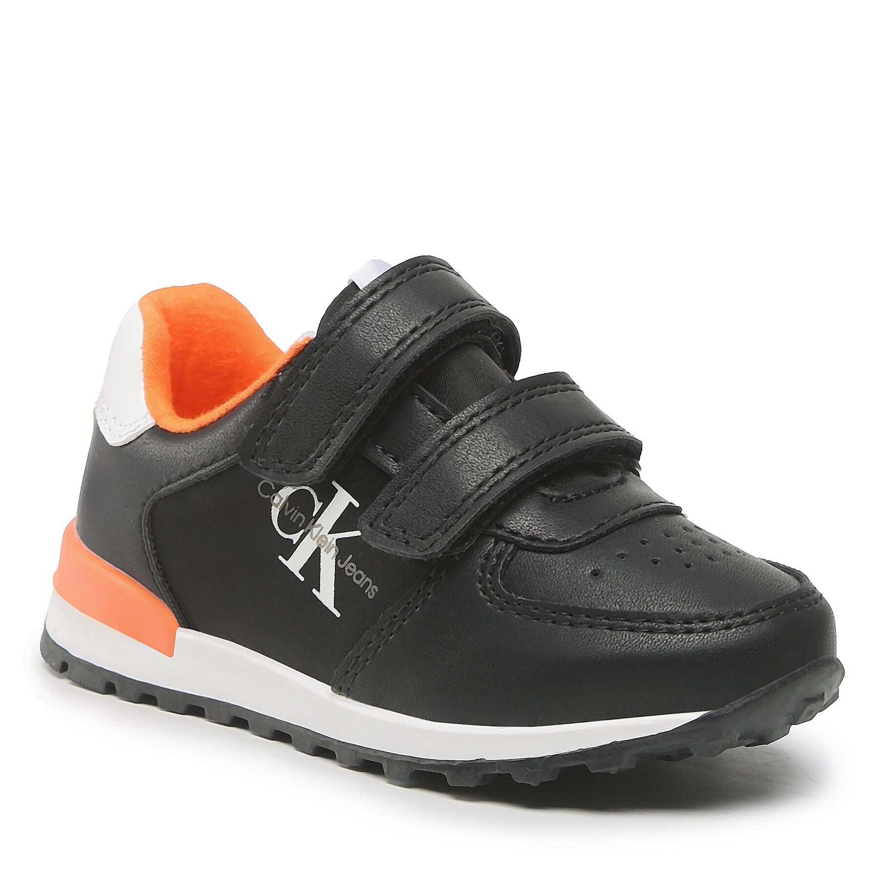 Calvin Klein Jeans Sneakersy Low Cut Velcro Sneaker V1B9-80375-1470 M Černá - Pepit.cz