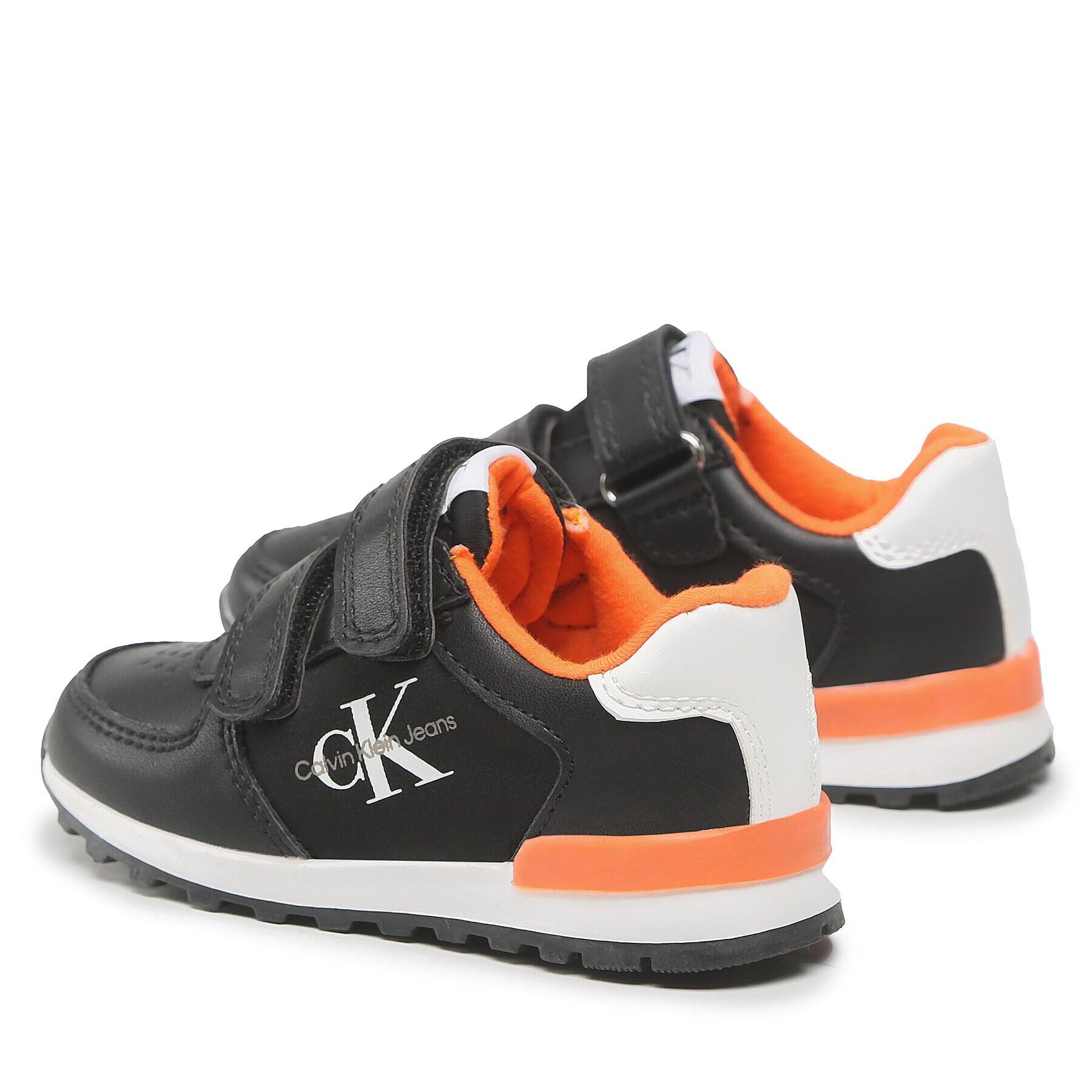 Calvin Klein Jeans Sneakersy Low Cut Velcro Sneaker V1B9-80375-1470 M Černá - Pepit.cz