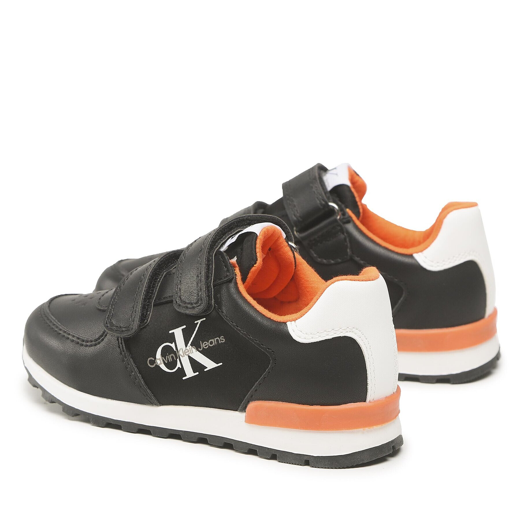 Calvin Klein Jeans Sneakersy Low Cut Velcro Sneaker V1B9-80375-1470 S Černá - Pepit.cz