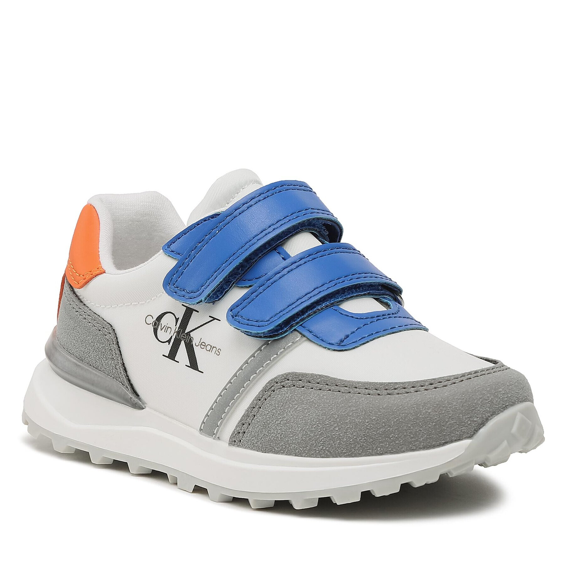 Calvin Klein Jeans Sneakersy Low Cut Velcro Sneaker V1B9-80577-1587 S Bílá - Pepit.cz