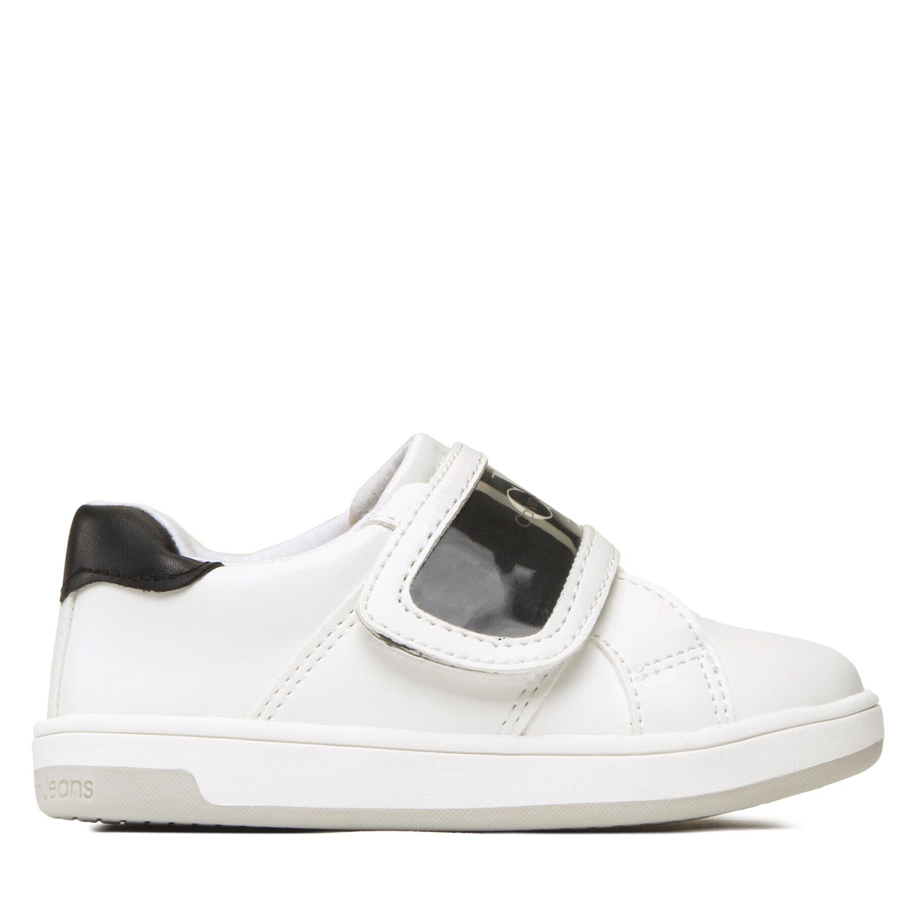 Calvin Klein Jeans Sneakersy Low Cut Velcro Sneaker V1X9-80547-1355 S Bílá - Pepit.cz