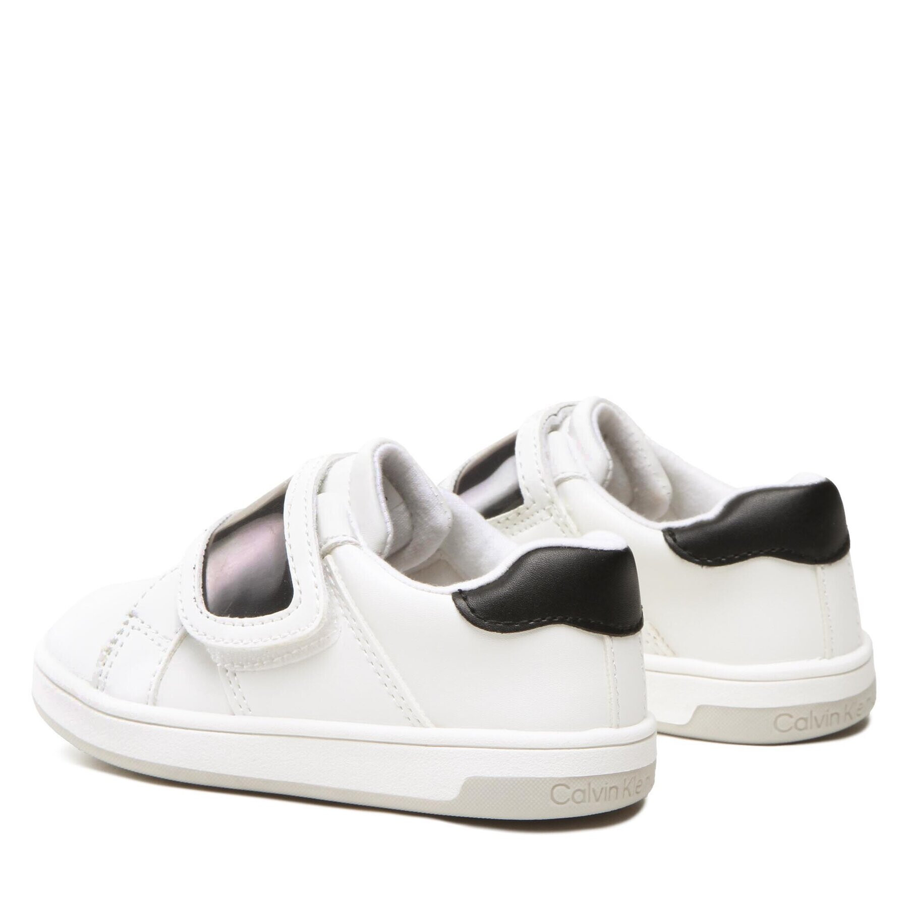 Calvin Klein Jeans Sneakersy Low Cut Velcro Sneaker V1X9-80547-1355 S Bílá - Pepit.cz