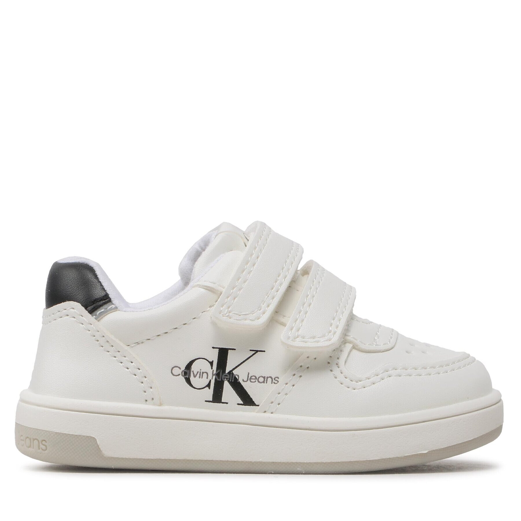 Calvin Klein Jeans Sneakersy Low Cut Velcro Sneaker V1X9-80548-1355 M Bílá - Pepit.cz