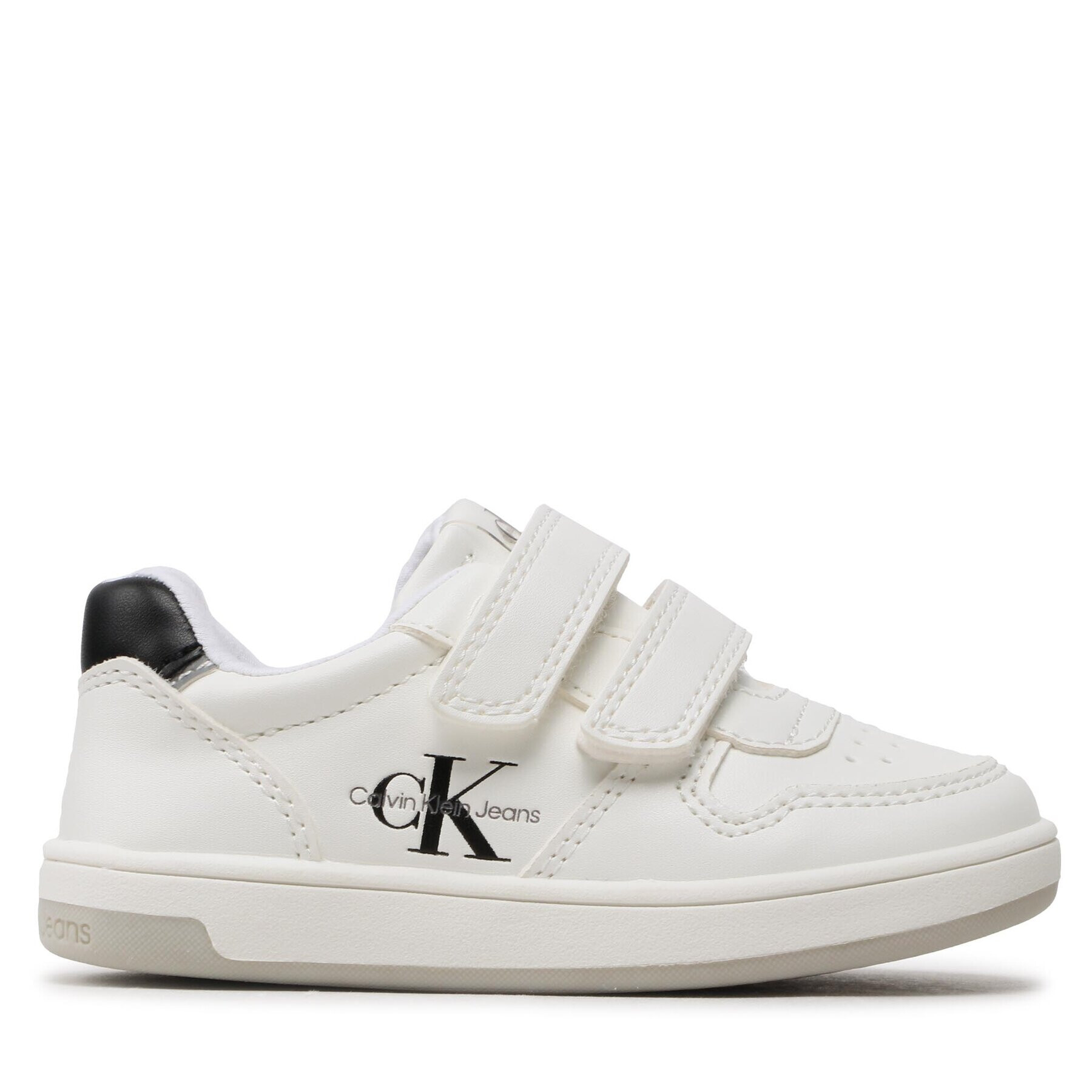 Calvin Klein Jeans Sneakersy Low Cut Velcro Sneaker V1X9-80548-1355 S Bílá - Pepit.cz