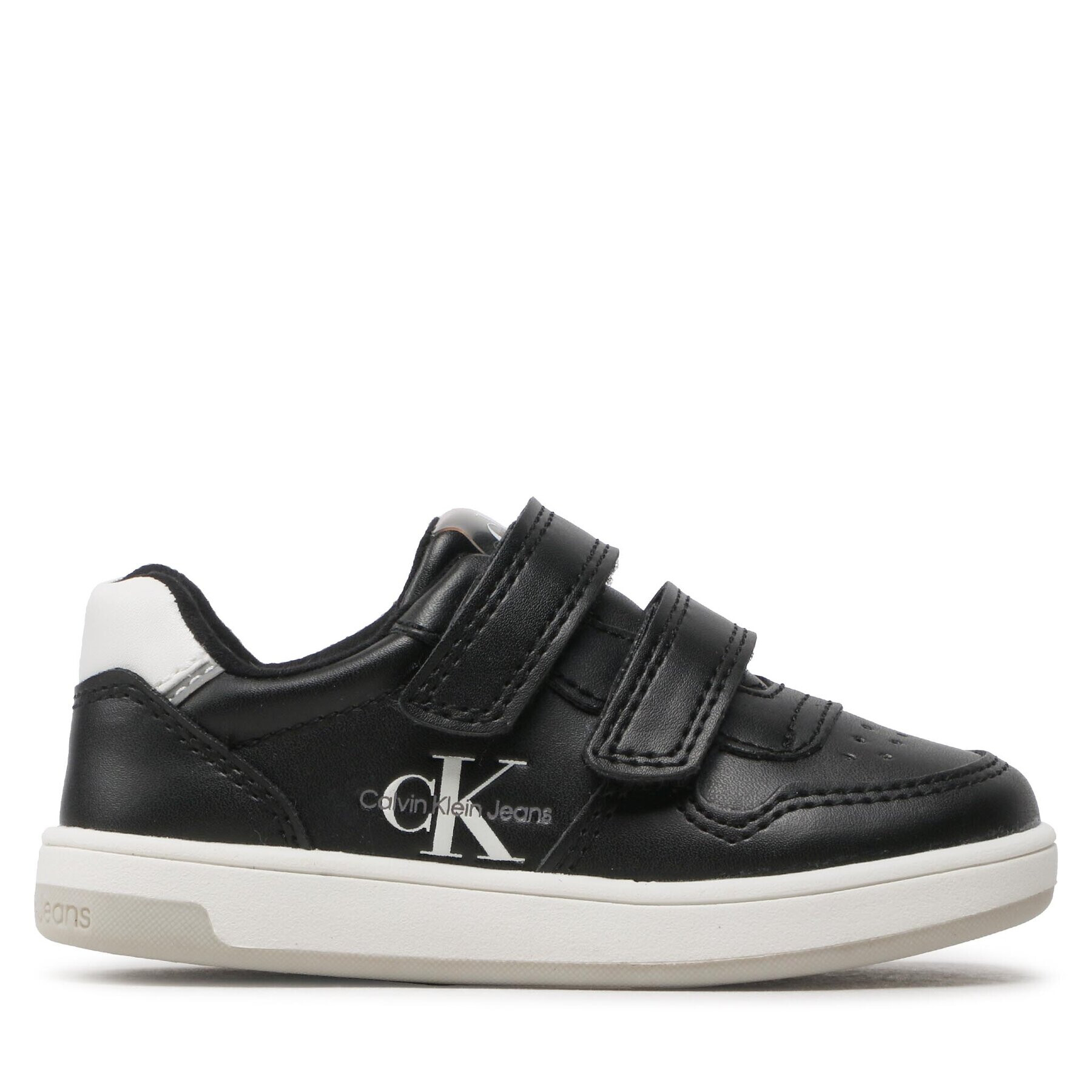 Calvin Klein Jeans Sneakersy Low Cut Velcro Sneaker V1X9-80548-1355 S Černá - Pepit.cz