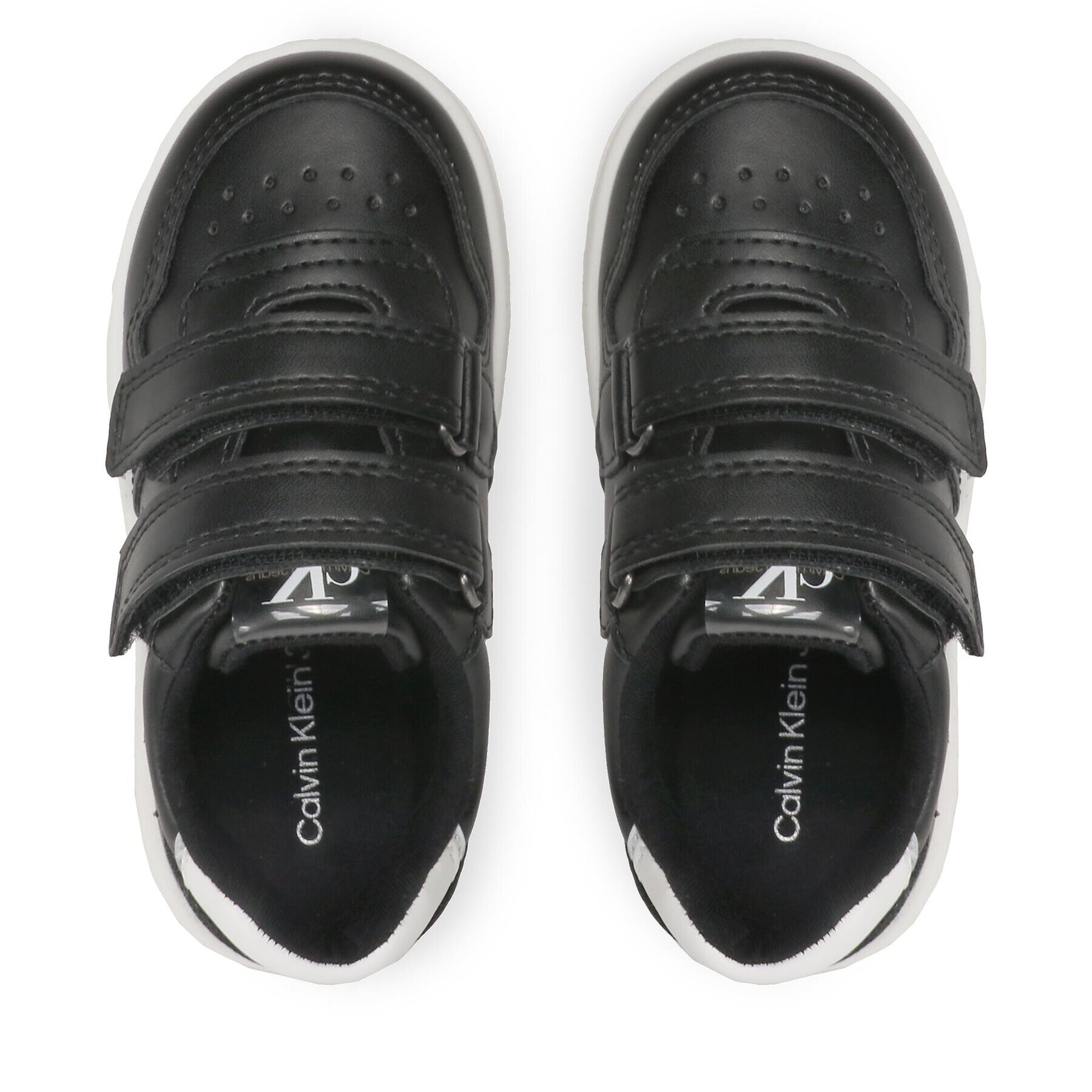 Calvin Klein Jeans Sneakersy Low Cut Velcro Sneaker V1X9-80548-1355 S Černá - Pepit.cz